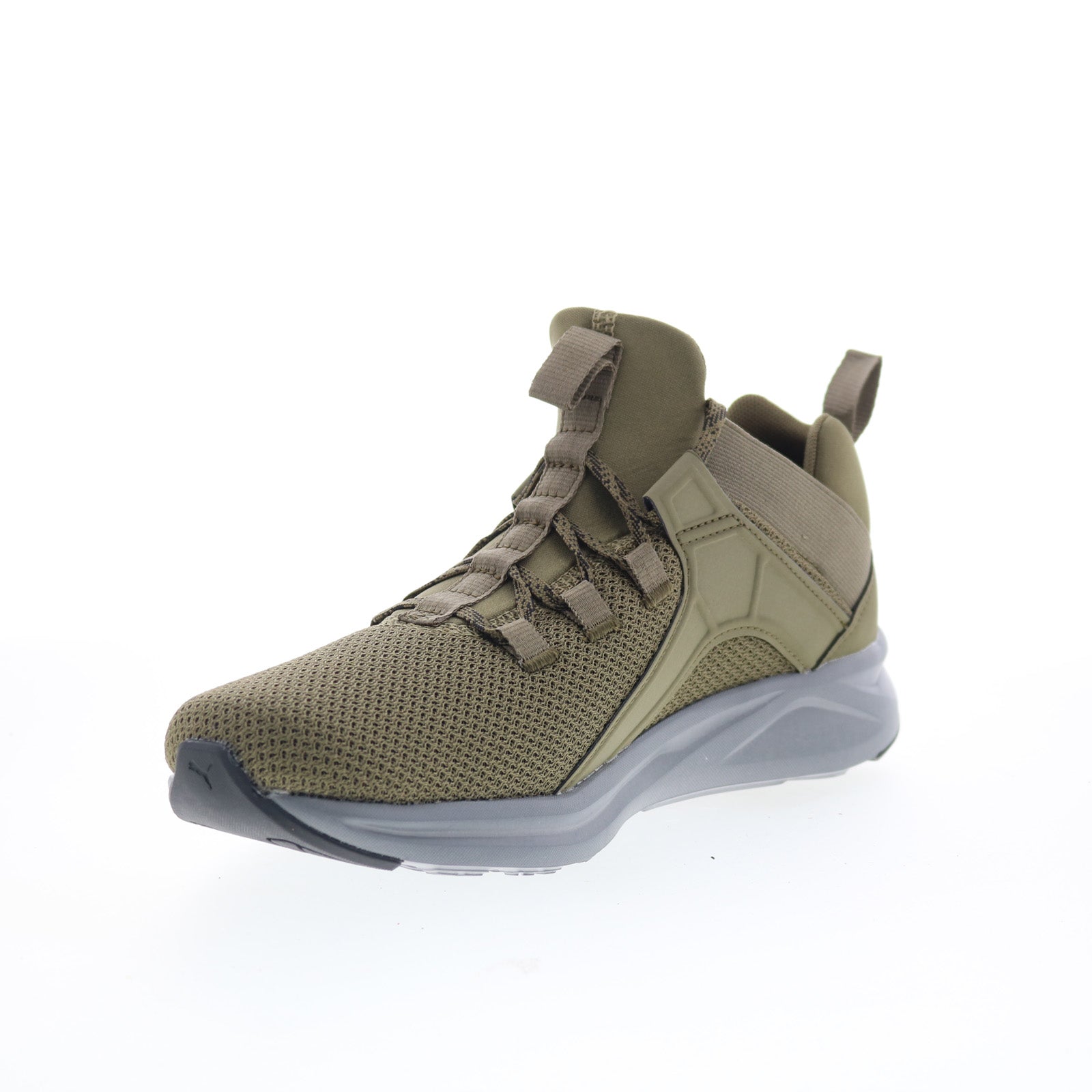Puma Enzo 2 Revamp Fleck 31033702 Mens Green Athletic Running Shoes - Image 4