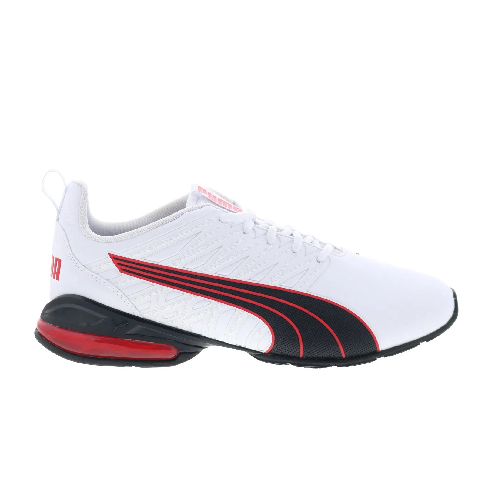 31093702_voltaic_evo_fast_sl_pwhite_pblack_foralltime_red_reshoot_01 Puma Voltaic Evo Fast SL 31093702 Mens White Lifestyle Sneakers Shoes - Image 1
