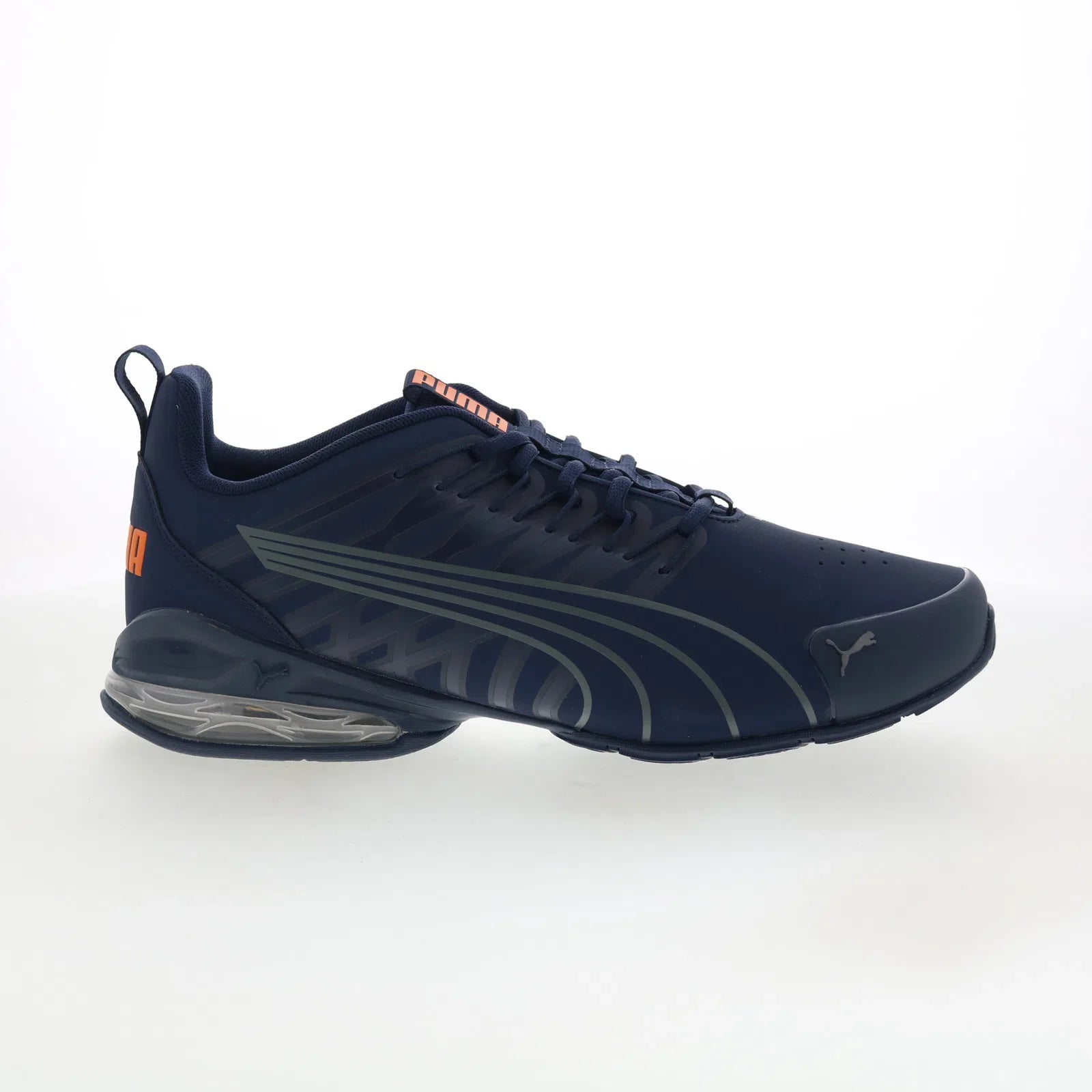 Puma Voltaic Evo Nubuck 31171603 Mens Blue Leather Athletic Running Shoes - Image 1