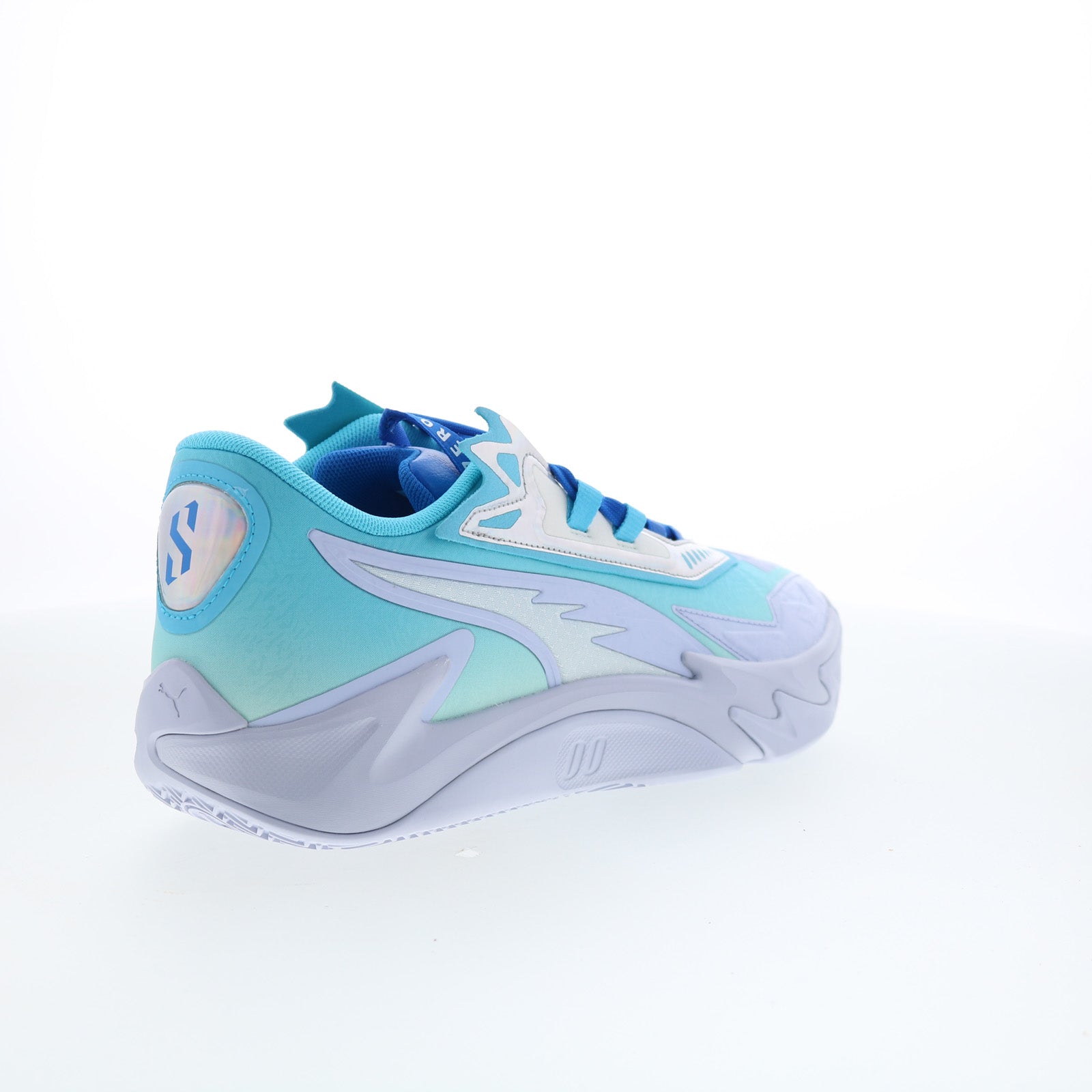 Puma Scoot Zeros II Crystal 31222601 Mens Blue Athletic Basketball Shoes - Image 8