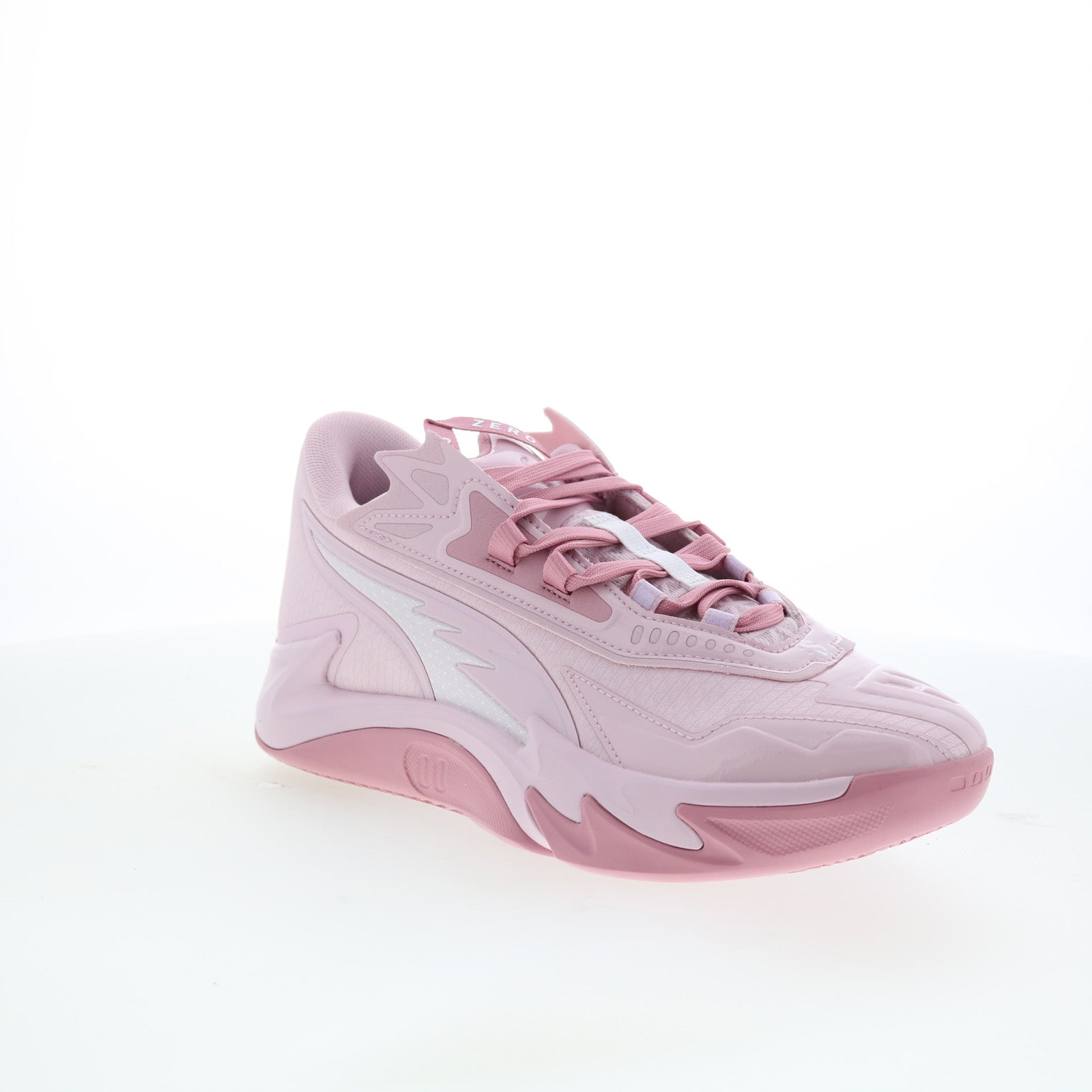 Puma Scoot Zeros II Peach 31222801 Mens Pink Athletic Basketball Shoes - Image 2