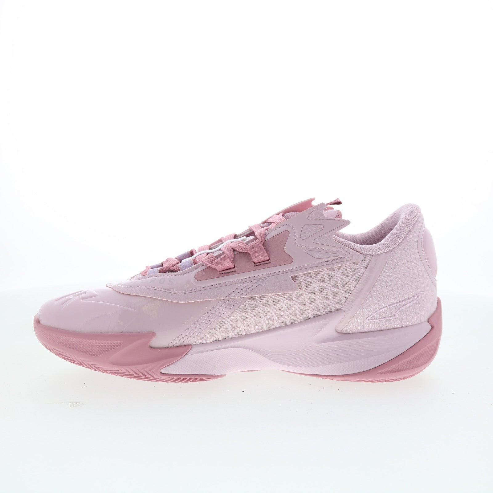 Puma Scoot Zeros II Peach 31222801 Mens Pink Athletic Basketball Shoes - Image 5