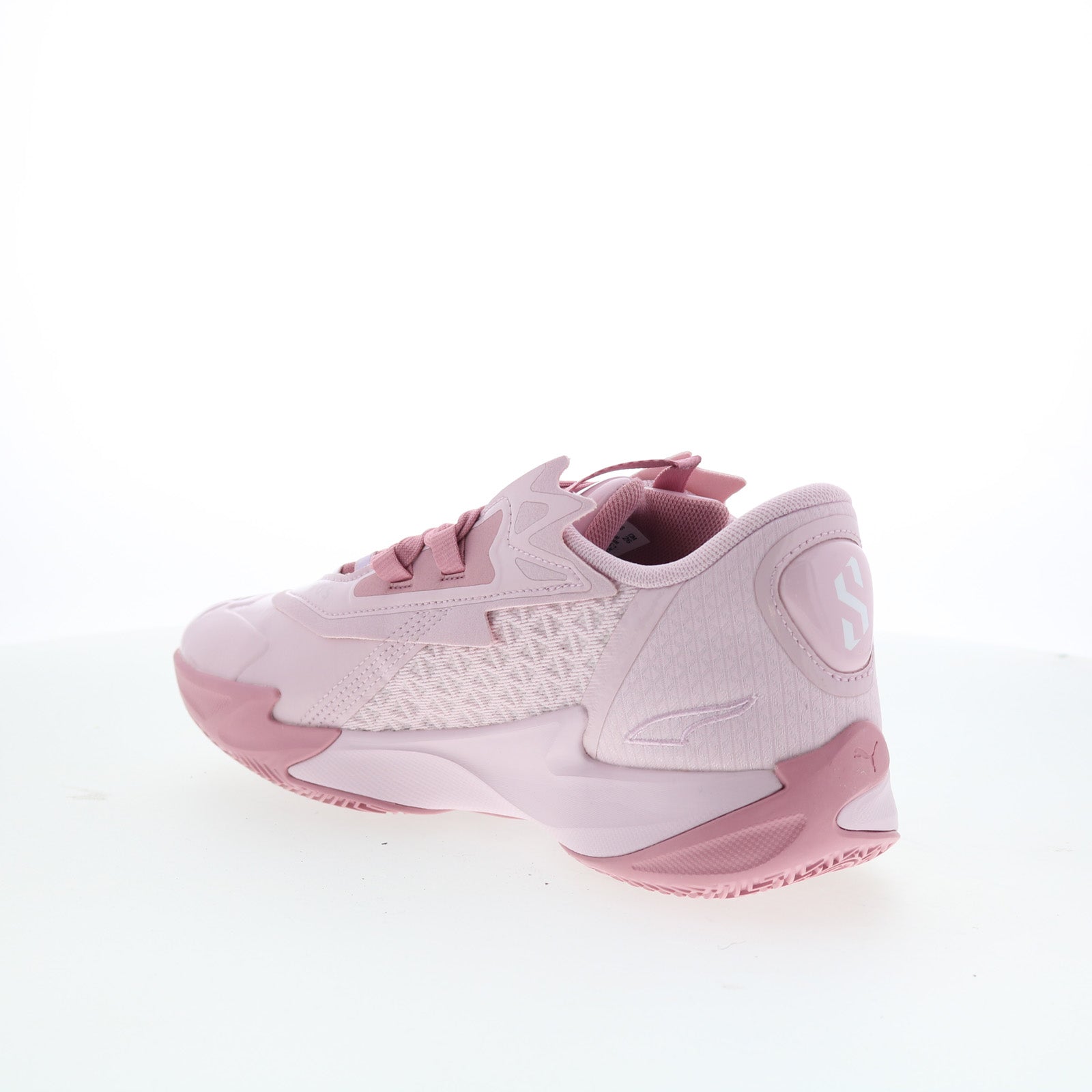 Puma Scoot Zeros II Peach 31222801 Mens Pink Athletic Basketball Shoes - Image 6