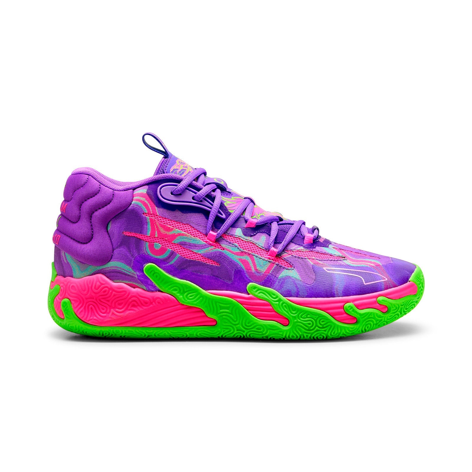 37891601-IMG6_01_8adcb34d-1c46-4b8b-ba8b-2a2e2071cc09 Puma Lamelo Ball MB.03 Toxic 37891601 Mens Purple Athletic Basketball Shoes - Image 1