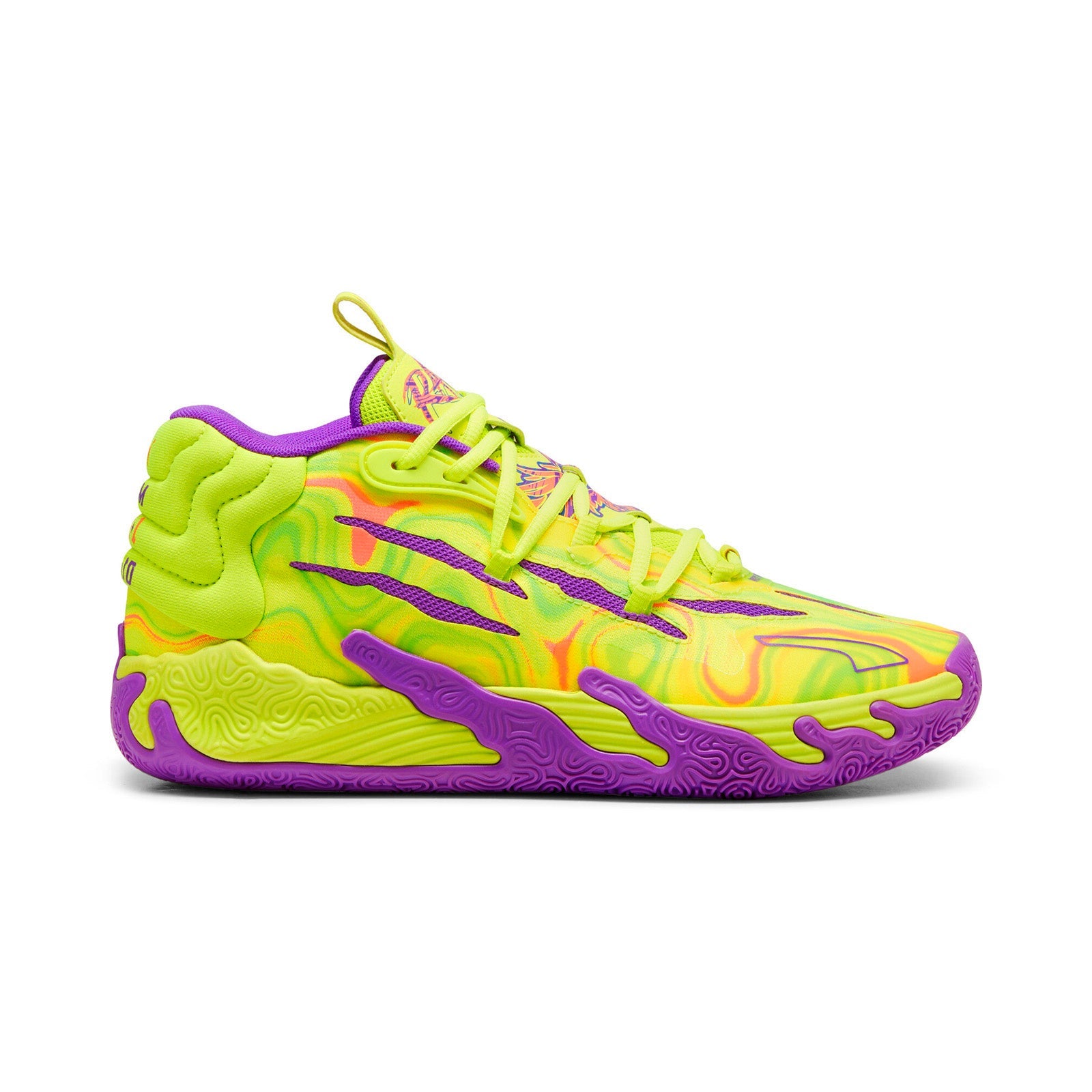 37989801-IMG6_01_6be47b27-41a9-42ee-93ff-716154875447 Puma Lamelo Ball MB.03 Spark 37989801 Mens Green Athletic Basketball Shoes - Image 1