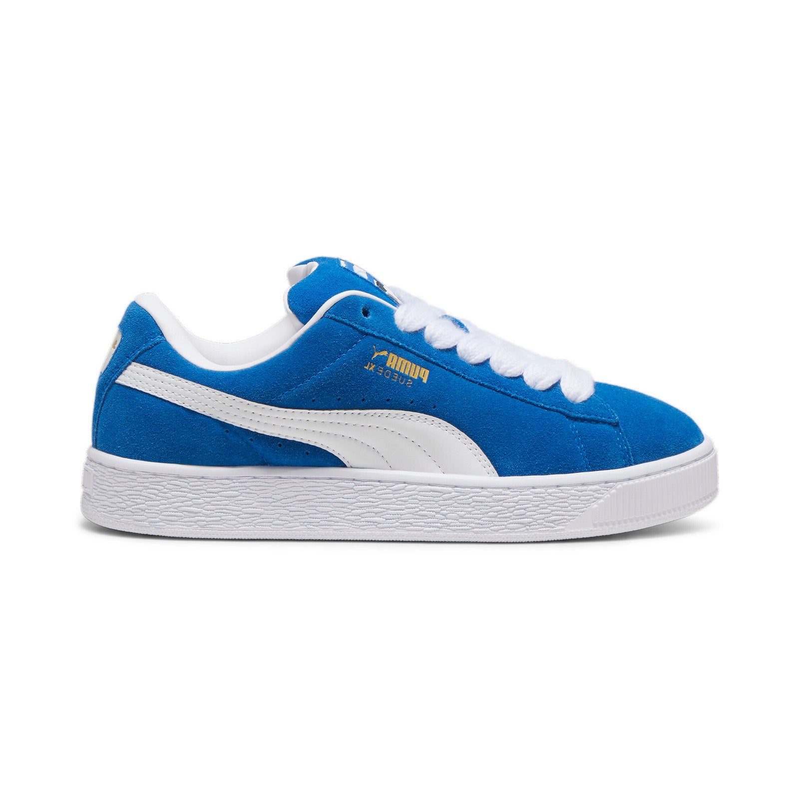 39520501-IMG6_01_d722a23e-5a52-4940-9aa6-833844c836f2 Puma Suede XL 39520501 Mens Blue Suede Lifestyle Sneakers Shoes - Image 1