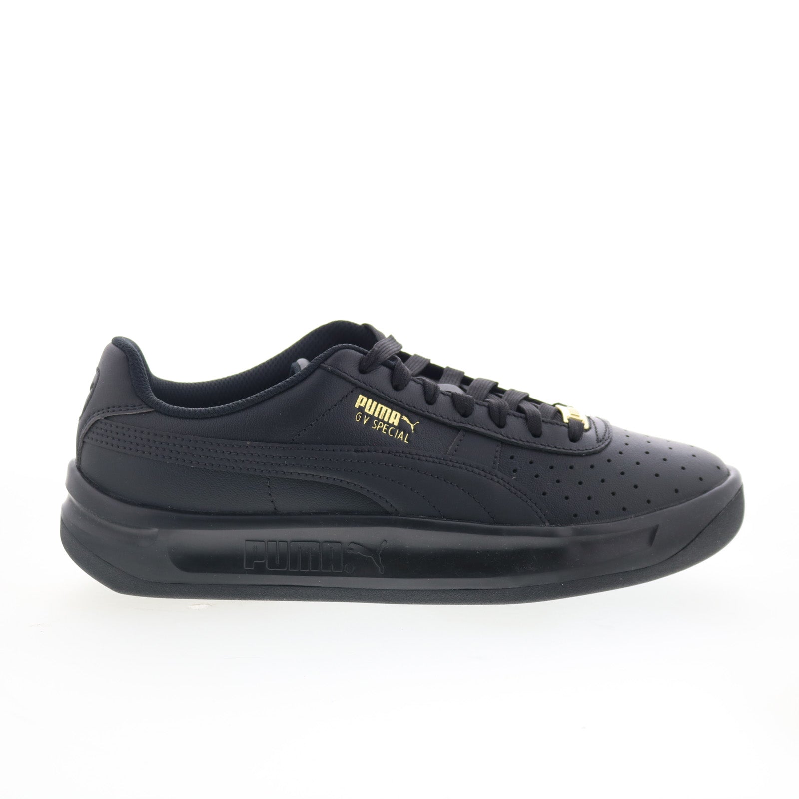 39837402_gv_special_puma_black_puma_black_01_6a3404fa-165e-45d9-9e4c-3b2d0771ca55 Puma GV Special 39837402 Mens Black Leather Lifestyle Sneakers Shoes - Image 1