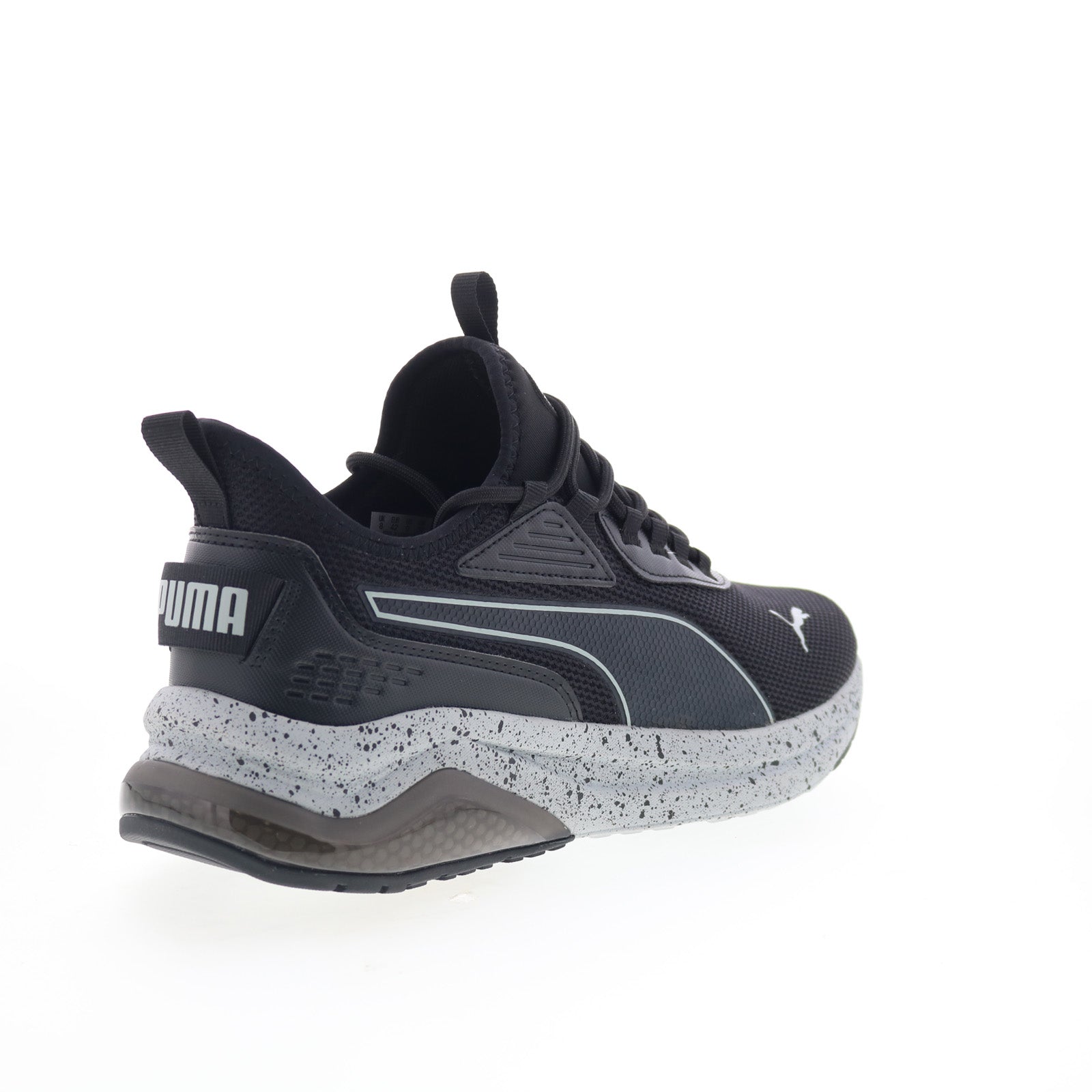 Puma Amplifier Speckle 39914304 Mens Black Canvas Lifestyle Sneakers Shoes - Image 8