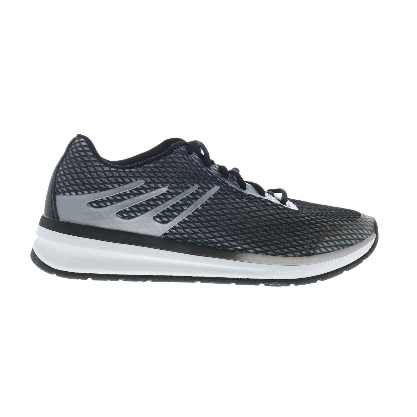 40998-19_black_grey-img4_reshoot_01_f3d2a008-4ea0-4847-9ce6-b827d3903c73 Drew Thrust 40998-19 Mens Black Narrow Mesh Lace Up Lifestyle Sneakers Shoes - Image 1