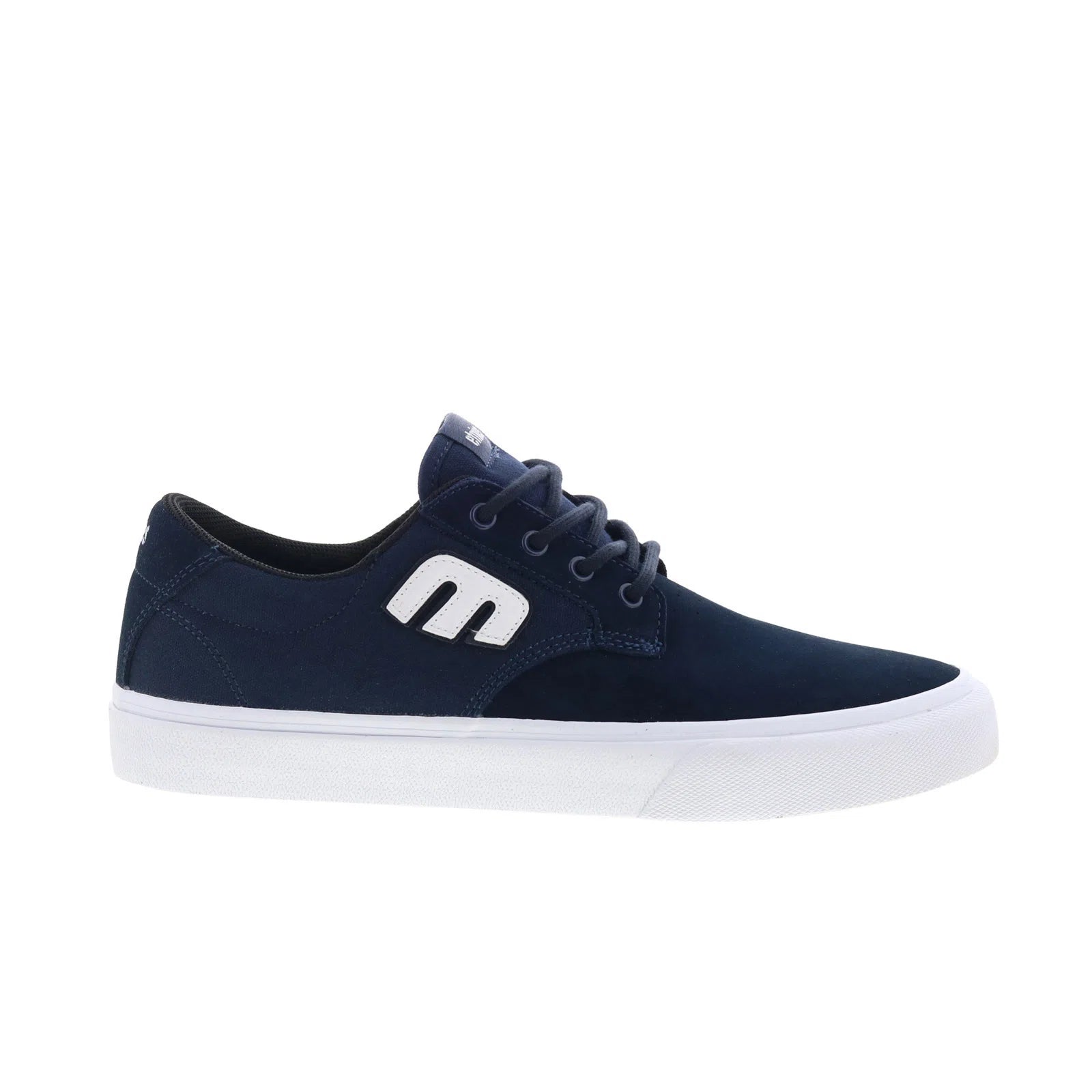4101000578-401_barge_plus_navy_reshoot_01 Etnies Barge Plus 4101000578401 Mens Blue Skate Inspired Sneakers Shoes - Image 1