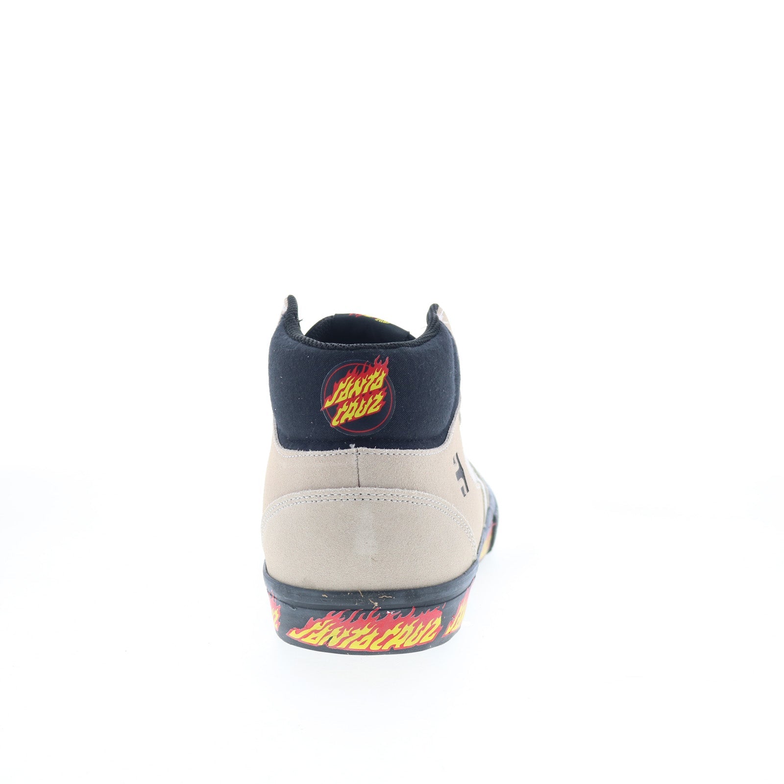 Etnies Screw Vulc Mid X Santa Cruz Mens Beige Skate Inspired Sneakers Shoes - Image 7