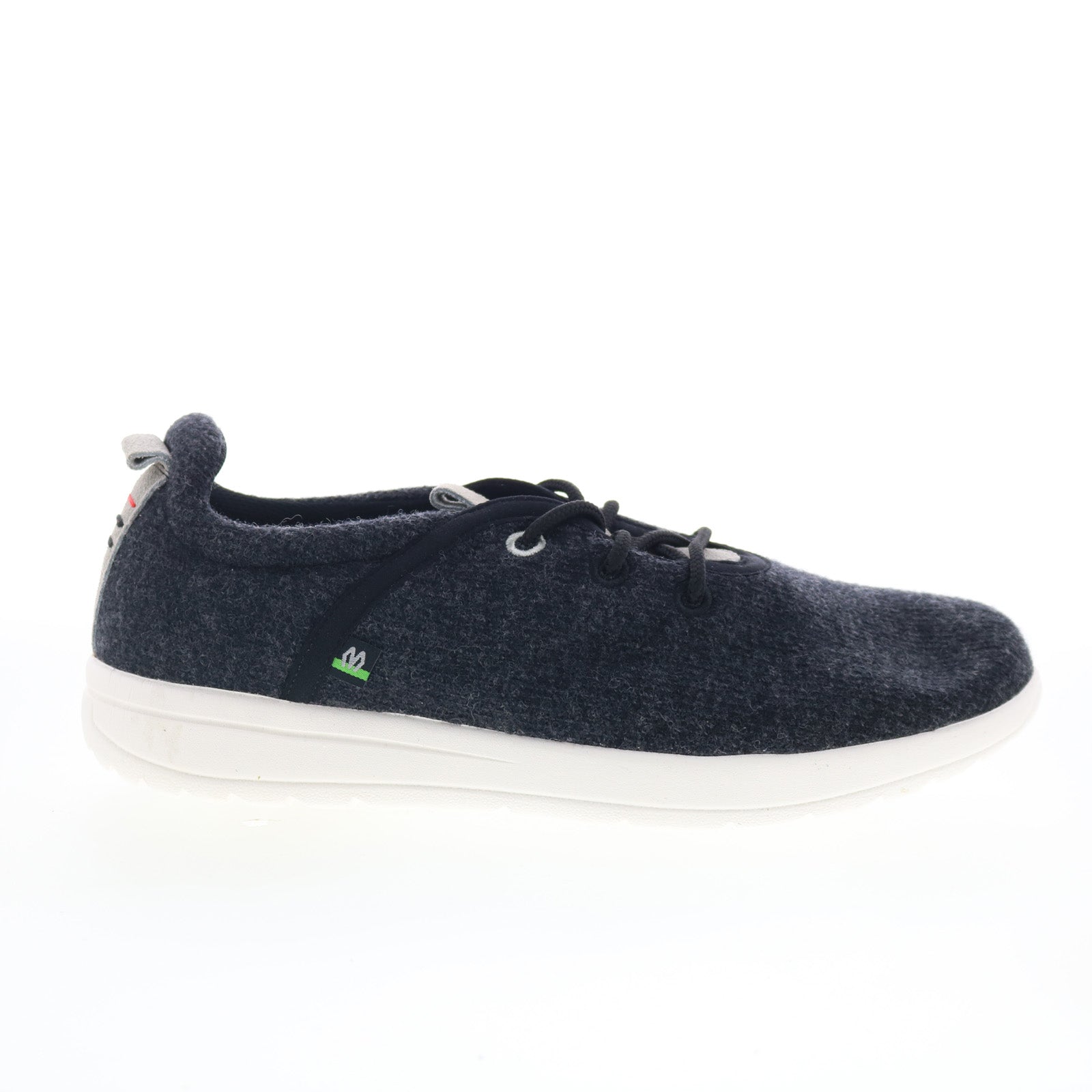 62046_mens_eco_anew_charcoal_01_1d89687e-44d7-4836-bbda-f8ea42e45196 Minnetonka Eco Anew 62046-CHR Mens Black Canvas Lifestyle Sneakers Shoes - Image 1