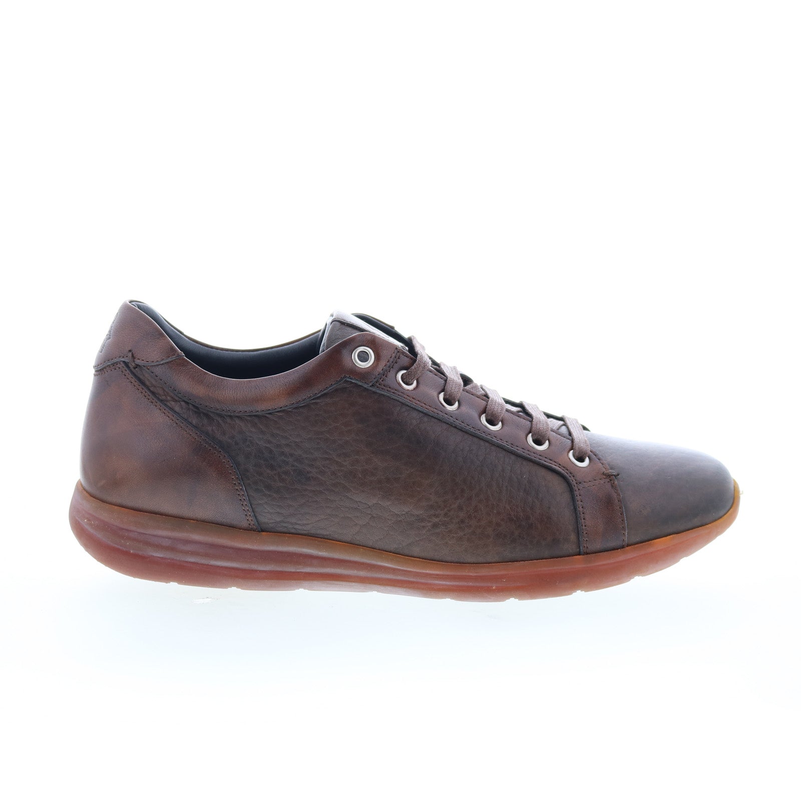 Bitetto_Reverse_Sombrero_01_cc158f20-272b-49f1-bd44-6e28855dc57b Di Bianco Bitetto Mens Brown Leather Lace Up Lifestyle Sneakers Shoes - Image 1