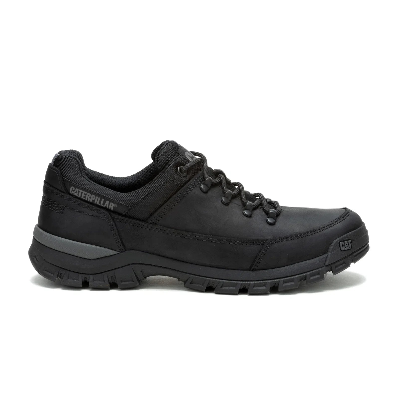 CATM-P726049-080123-F24-IMG7_01_cbc3da5d-c437-47e4-80b7-6e9d0d81d431 Caterpillar Threshold Hiker Low P726049 Mens Black Athletic Hiking Shoes - Image 1