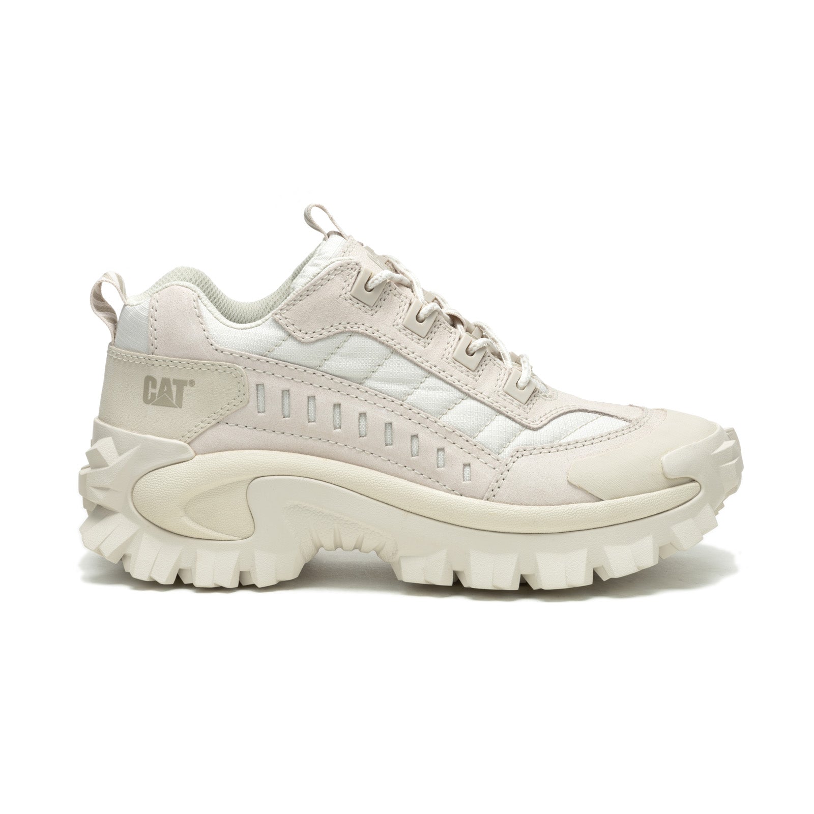 CATU-P111453-040423-S24-IMG6_01_c709edcd-10de-4714-9995-2611dfc367b6 Caterpillar Intruder P111453 Mens Beige Wide Lifestyle Sneakers Shoes - Image 1