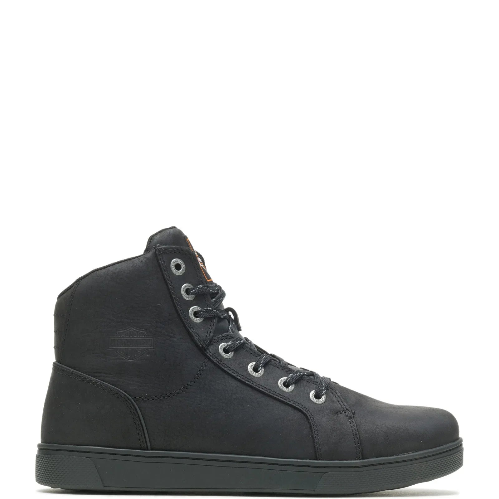 HDM-D93517-100621-F18-IMG10_01_1904b583-6398-4b62-974b-329b8aac2866 Harley-Davidson Watkins 6 D93517 Mens Black Lifestyle Sneakers Shoes - Image 1