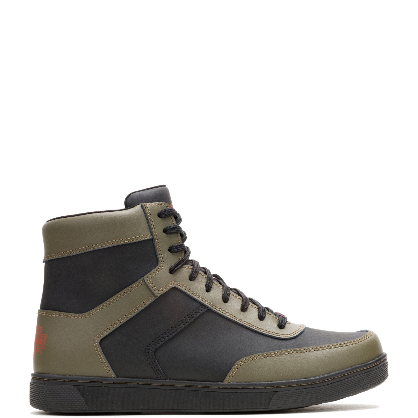 HDM-D93878-031824-S25-IMG11_01_0773b80e-3834-46c5-abbb-29eb147b5f68 Harley-Davidson Grady Waterproof Mens Black Lifestyle Sneakers Shoes - Image 1