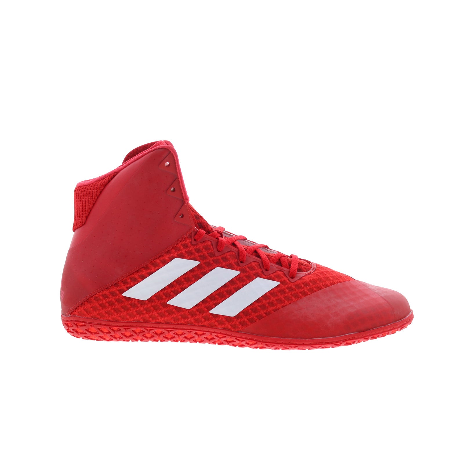 ac6972_mat_wizard_4_scarle_ftwwht_scarle-img4_reshoot_01 Adidas Mat Wizard 4 AC6972 Mens Red Synthetic Athletic Wrestling Shoes - Image 1
