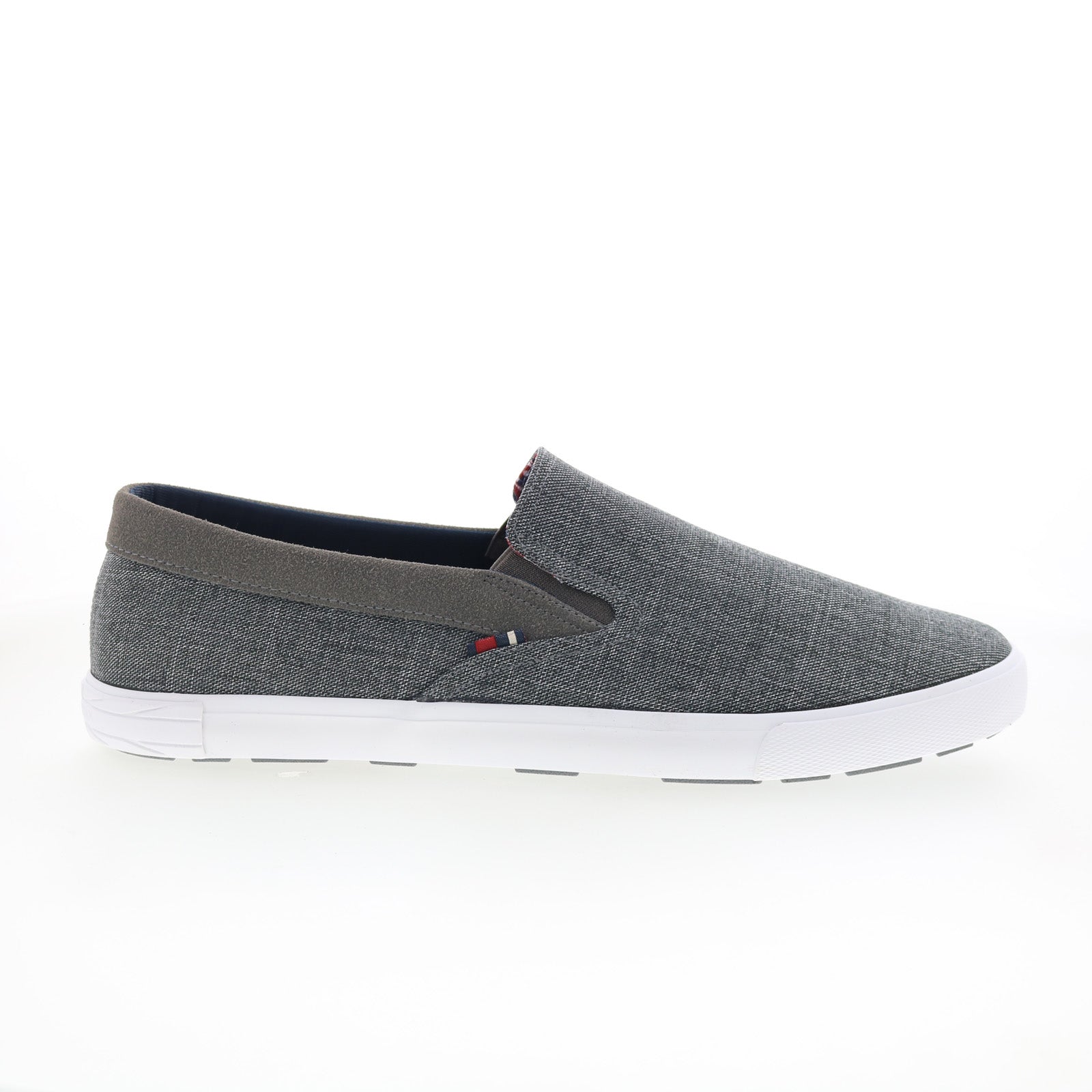 bnm00104-2gyc_percy_slip_on_grey_canvas-img4_01_eb8b2870-d1bd-4ecd-876b-24e7146ef054 Ben Sherman Percy Slip On BNM00104-2GYC Mens Gray Lifestyle Sneakers Shoes - Image 1