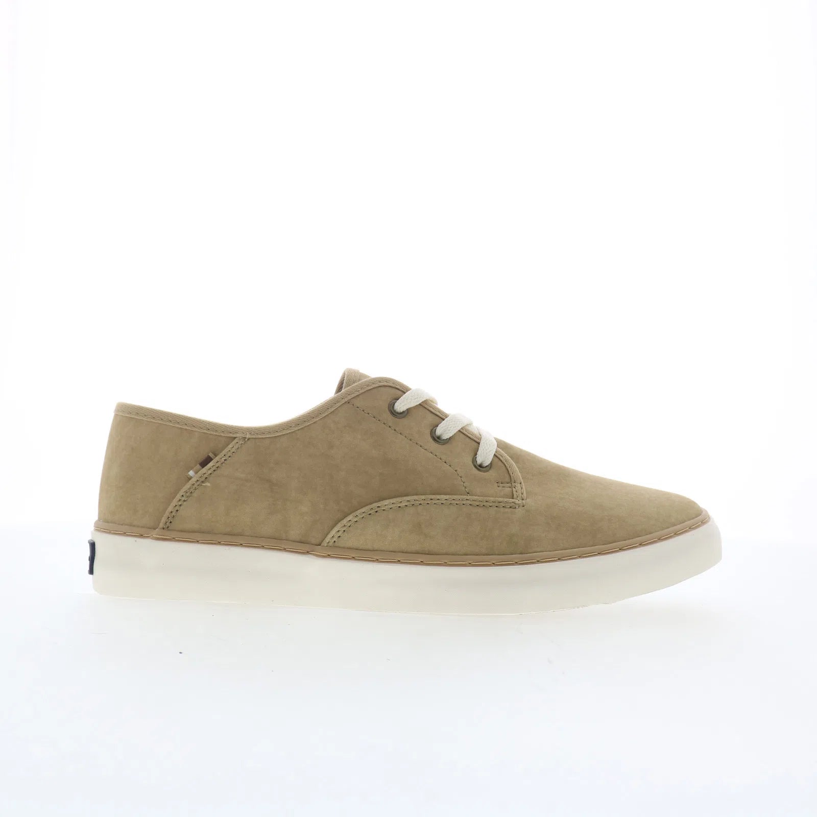 camden_bsmcamc-2968_tan_whisper_white_01 Ben Sherman Camden BSMCAMC-2968 Mens Beige Canvas Lifestyle Sneakers Shoes - Image 1