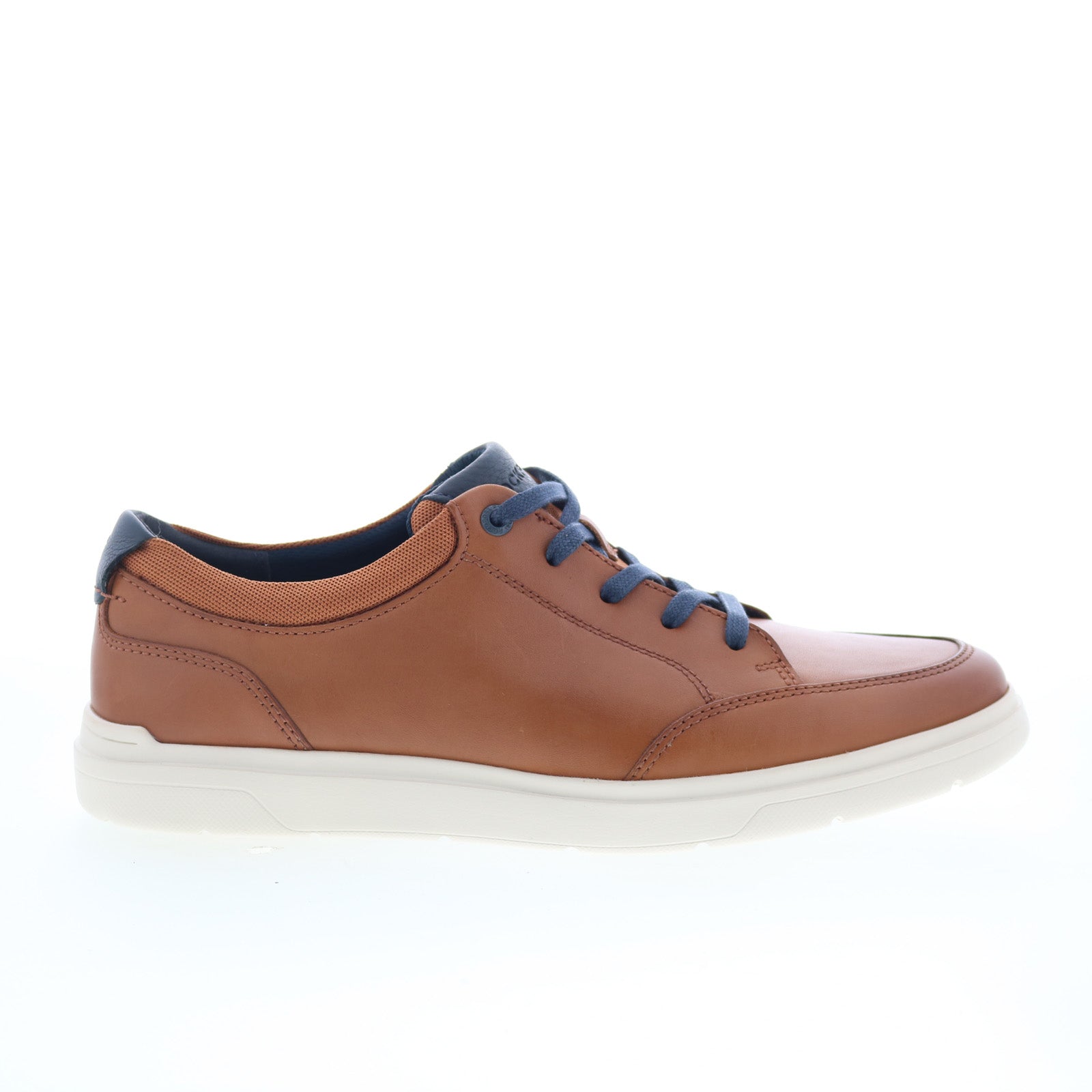 cj1882_tm_court_blucher_tan_01_a6d58378-c669-499e-a12b-e41c1a71287b Rockport Total Motion Court Blucher Mens Brown Lifestyle Sneakers Shoes - Image 1