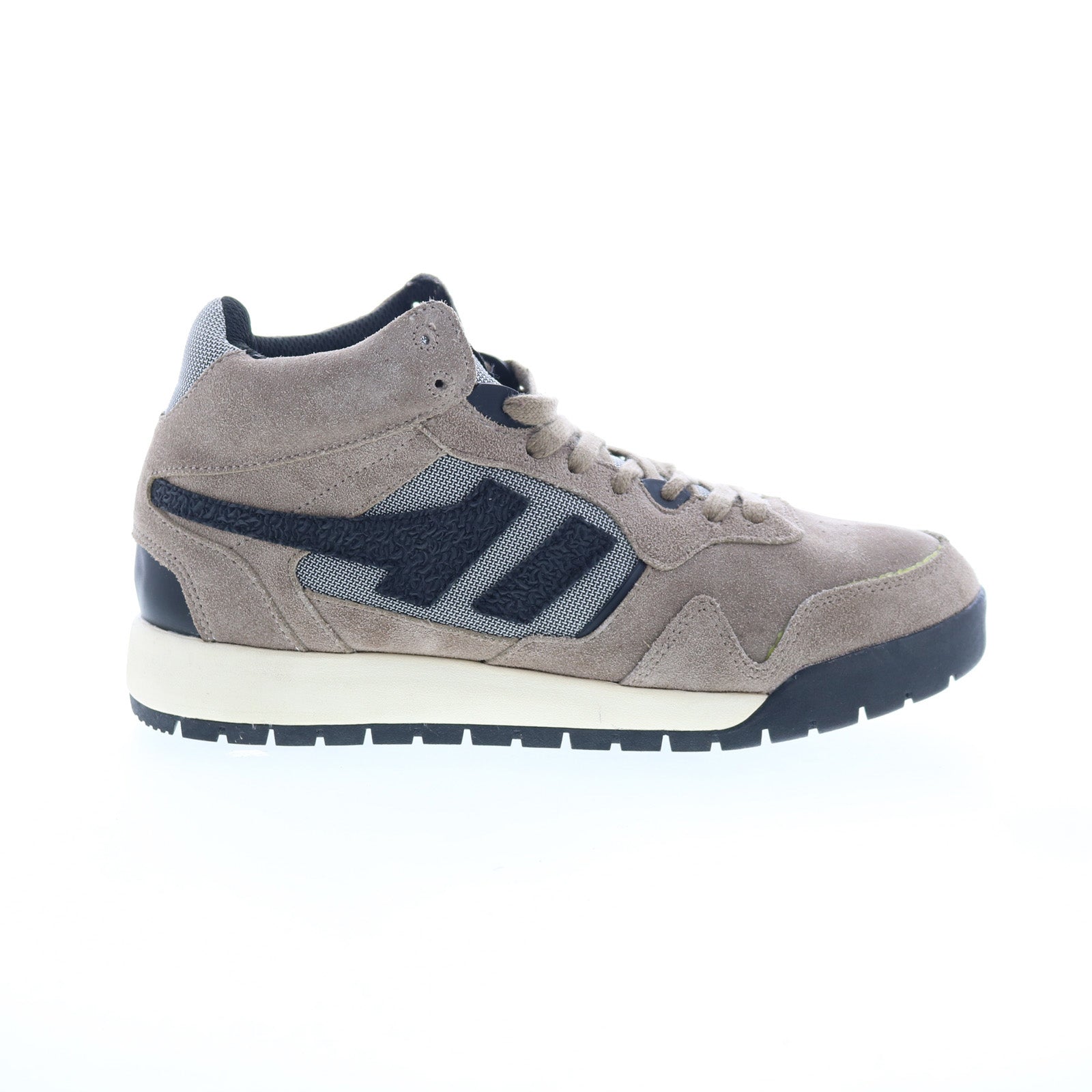 cmb123_rhino_black-img4_01_0e640ce0-1a11-4996-b519-0b5237866015 Gola Summit High CMB123 Mens Brown Suede Lace Up Lifestyle Sneakers Shoes - Image 1