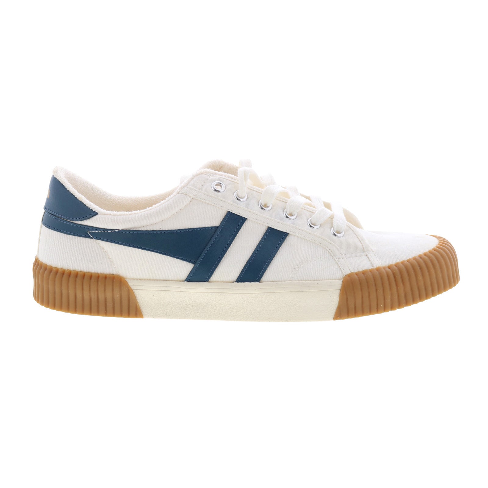 Gola Rally CMB395 Mens Beige Canvas Lace Up Lifestyle Sneakers Shoes - Image 1