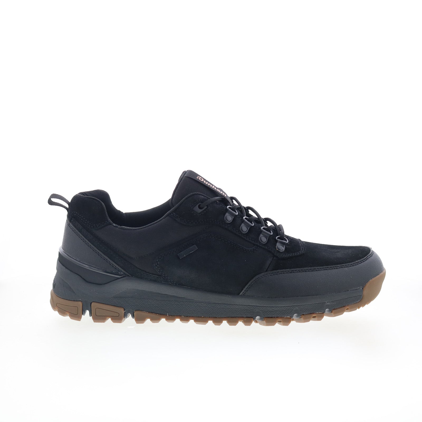 dhalpinel_black_01_95bc8081-8d95-4b2e-b830-2db996695f7f Dunham Alpine WP Lace Up Mens Black Extra Extra Wide 6E Sneakers Shoes - Image 1