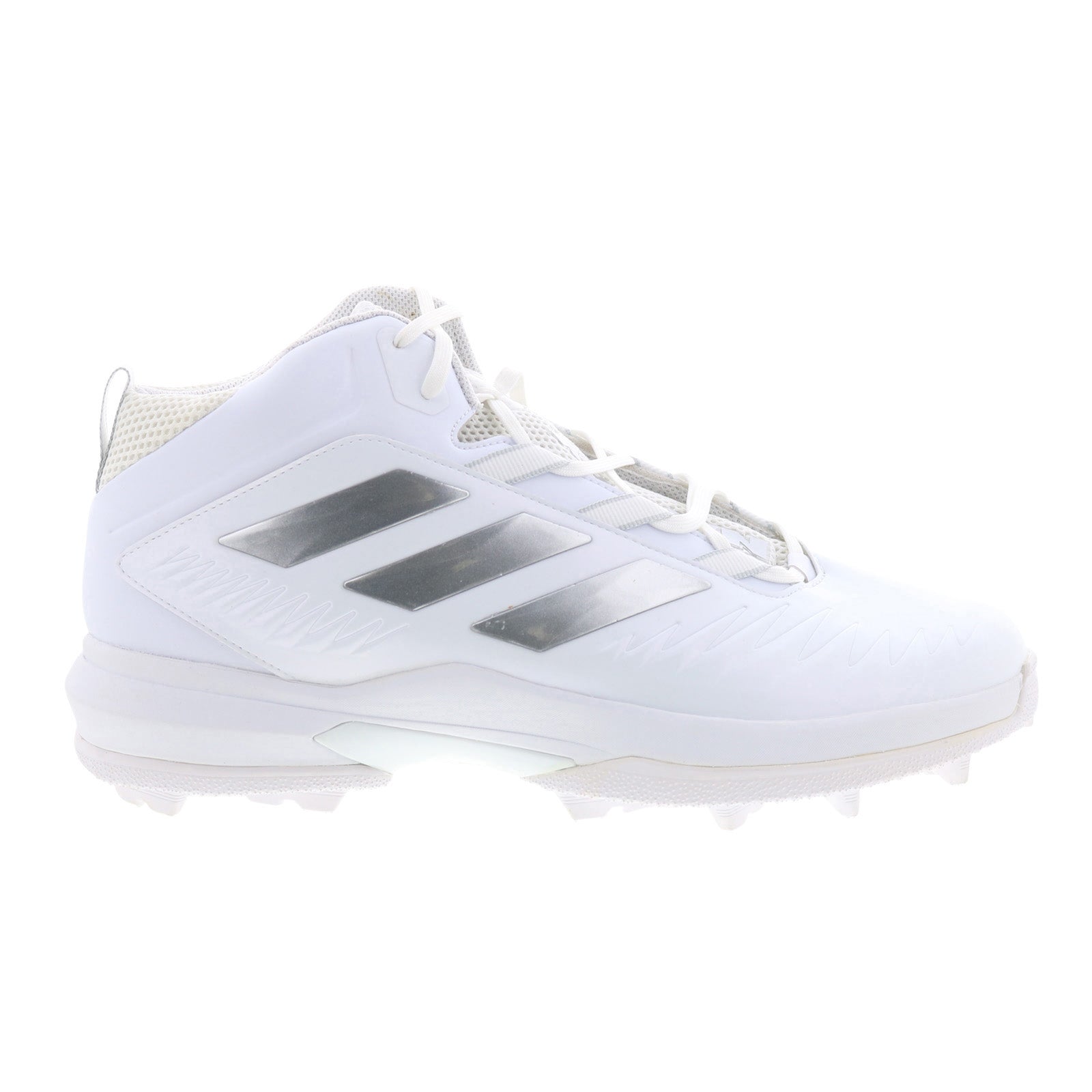 fw3061_nasty_torsion_2e_20_ftwwht_silvmt_ftwwht-img4_reshoot_01 Adidas Nasty Torsion 2E 20 Mens White Wide Athletic Football Cleats Shoes - Image 1