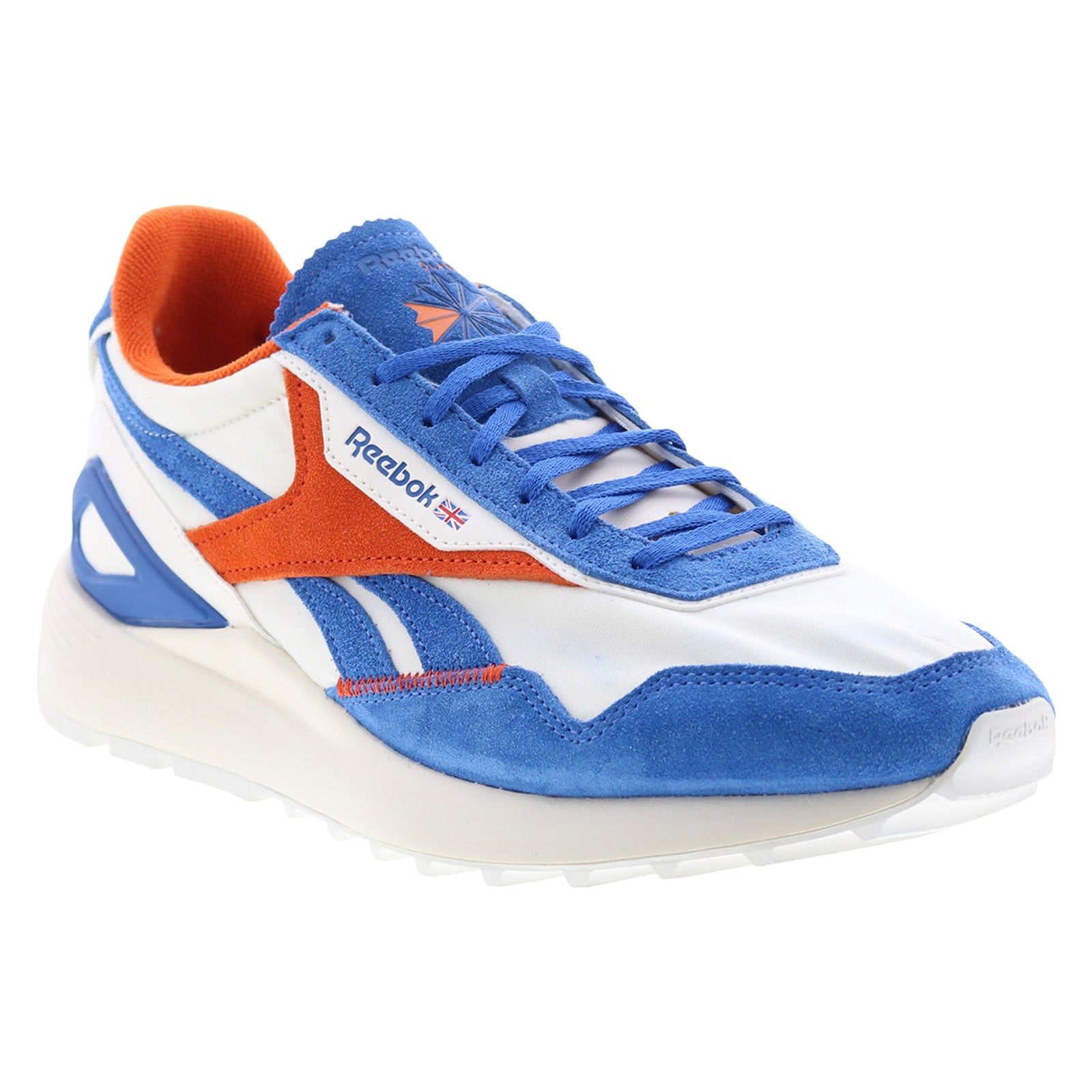 Reebok Classic Leather Legacy AZ Mens White Suede Lifestyle Sneakers Shoes - Image 2