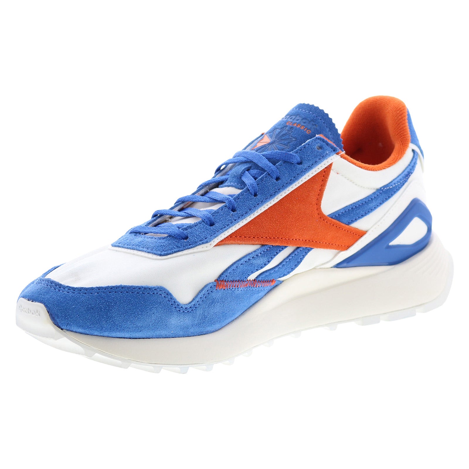 Reebok Classic Leather Legacy AZ Mens White Suede Lifestyle Sneakers Shoes - Image 4