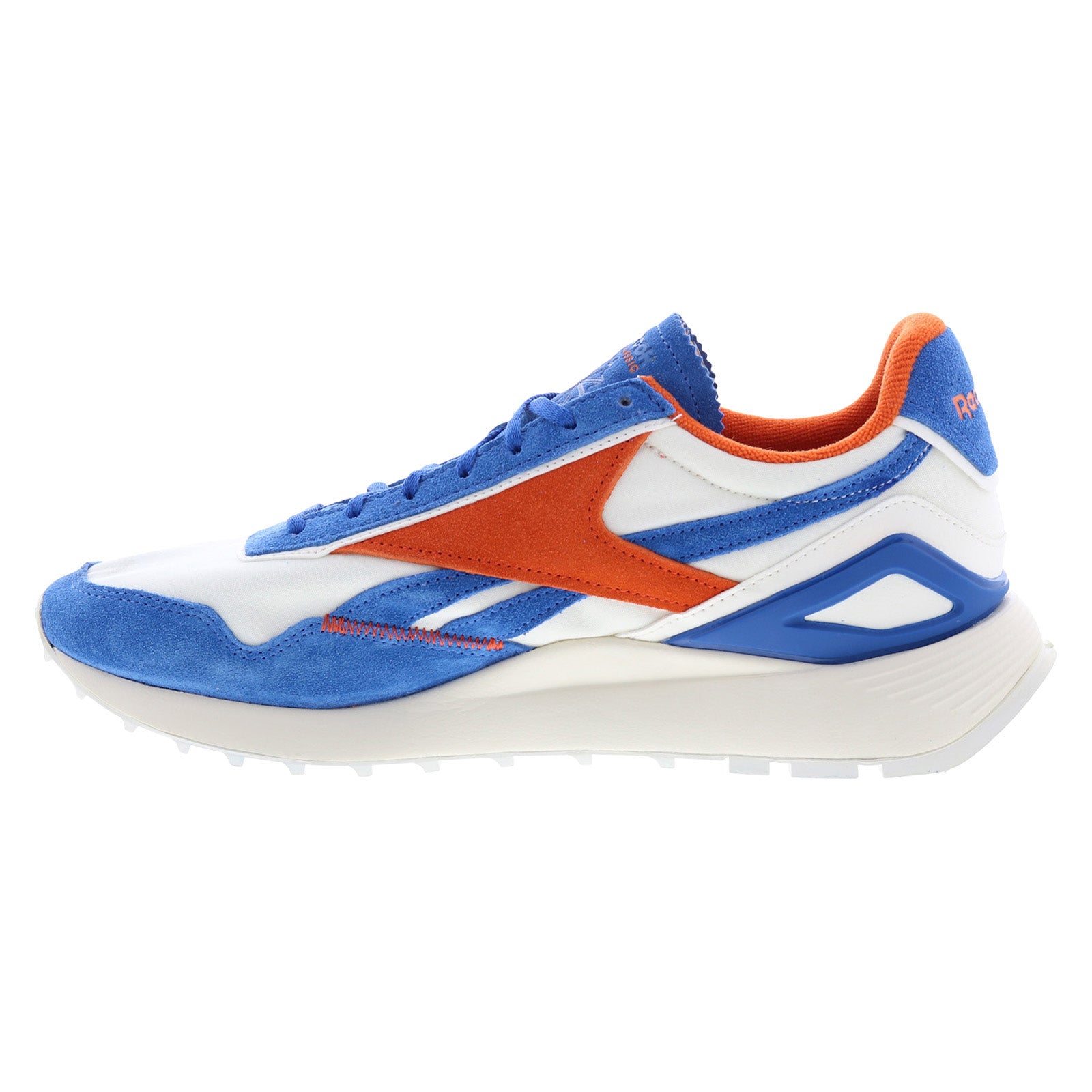 Reebok Classic Leather Legacy AZ Mens White Suede Lifestyle Sneakers Shoes - Image 5