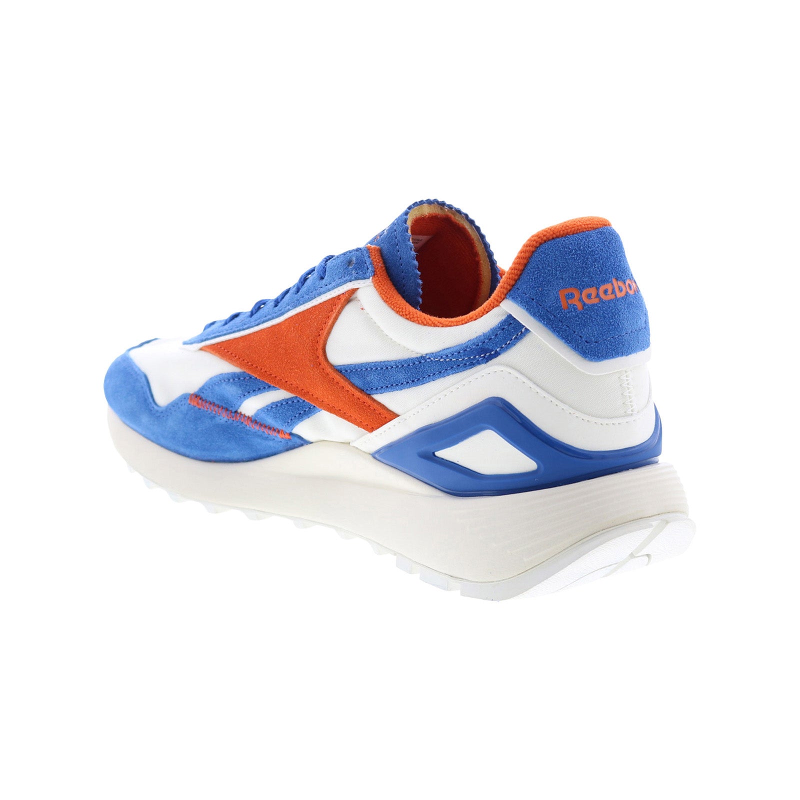 Reebok Classic Leather Legacy AZ Mens White Suede Lifestyle Sneakers Shoes - Image 6