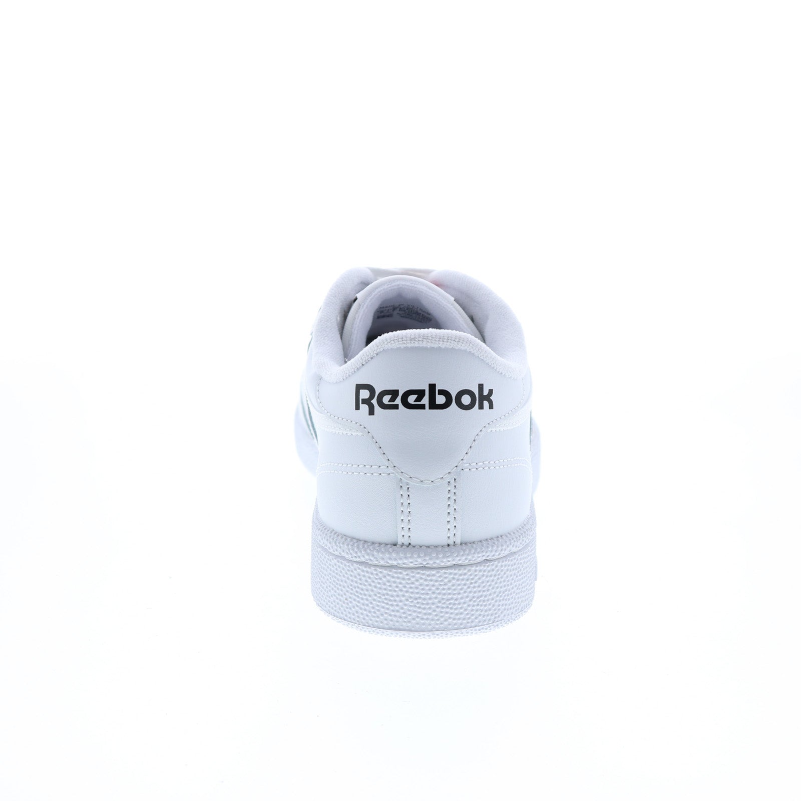 Reebok Club C 85 Mens White Leather Lace Up Lifestyle Sneakers Shoes - Image 7