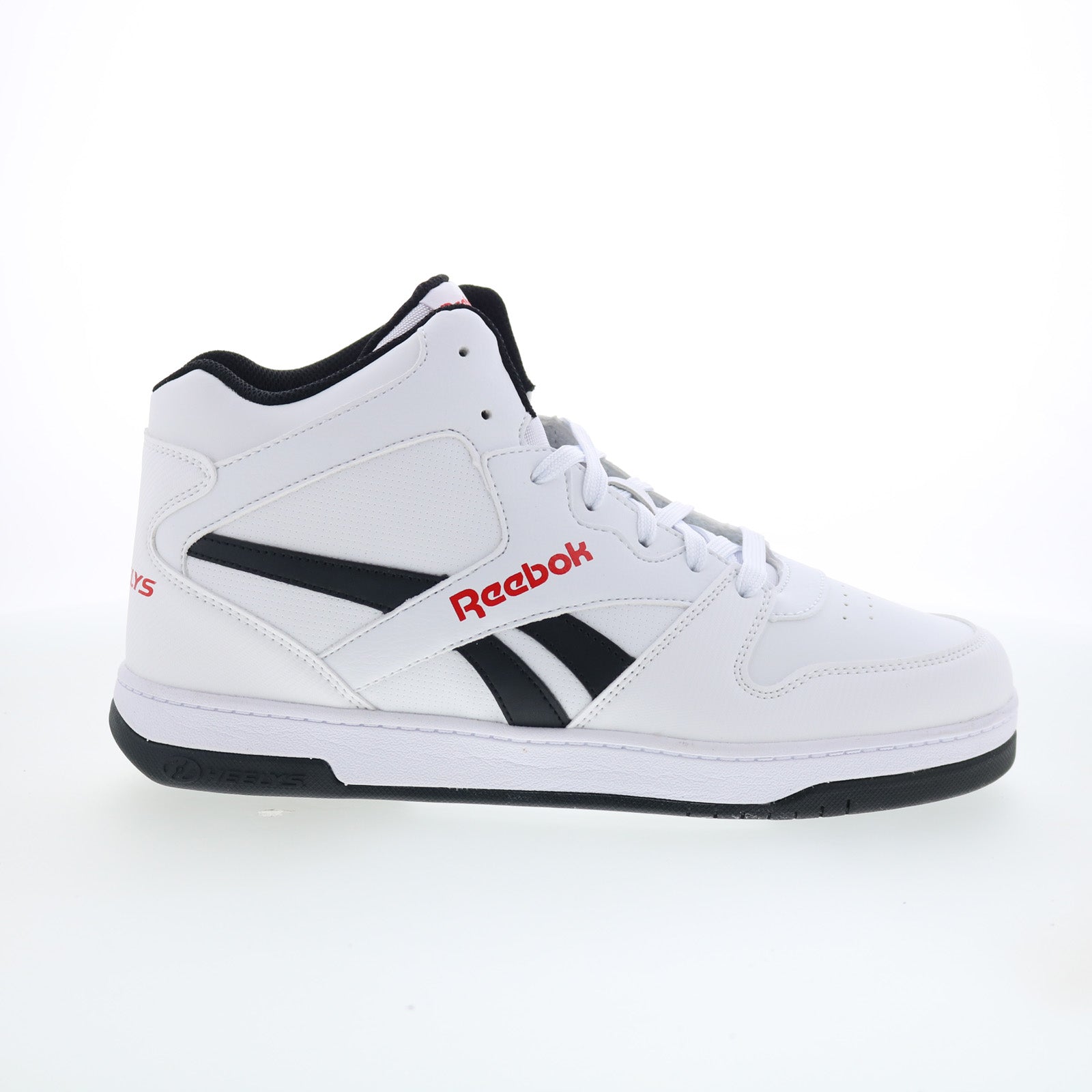 he01877101_reebok_bb4500_mid_white_black_red_01_6cabecd0-f76b-4496-adaa-114476e97df7 Heelys Reebok BB4500 Mid HE01877101 Mens White Lifestyle Sneakers Shoes - Image 1