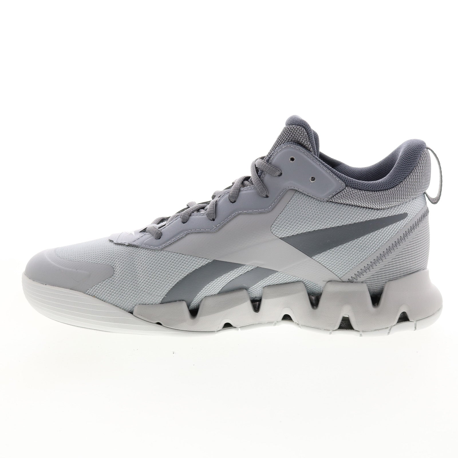 Reebok Zig Encore Mens Gray Synthetic Lace Up Lifestyle Sneakers Shoes - Image 5