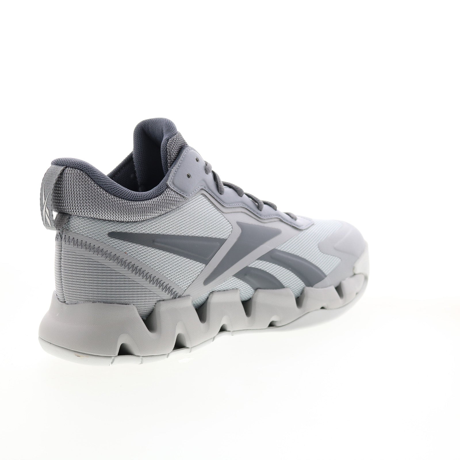 Reebok Zig Encore Mens Gray Synthetic Lace Up Lifestyle Sneakers Shoes - Image 8