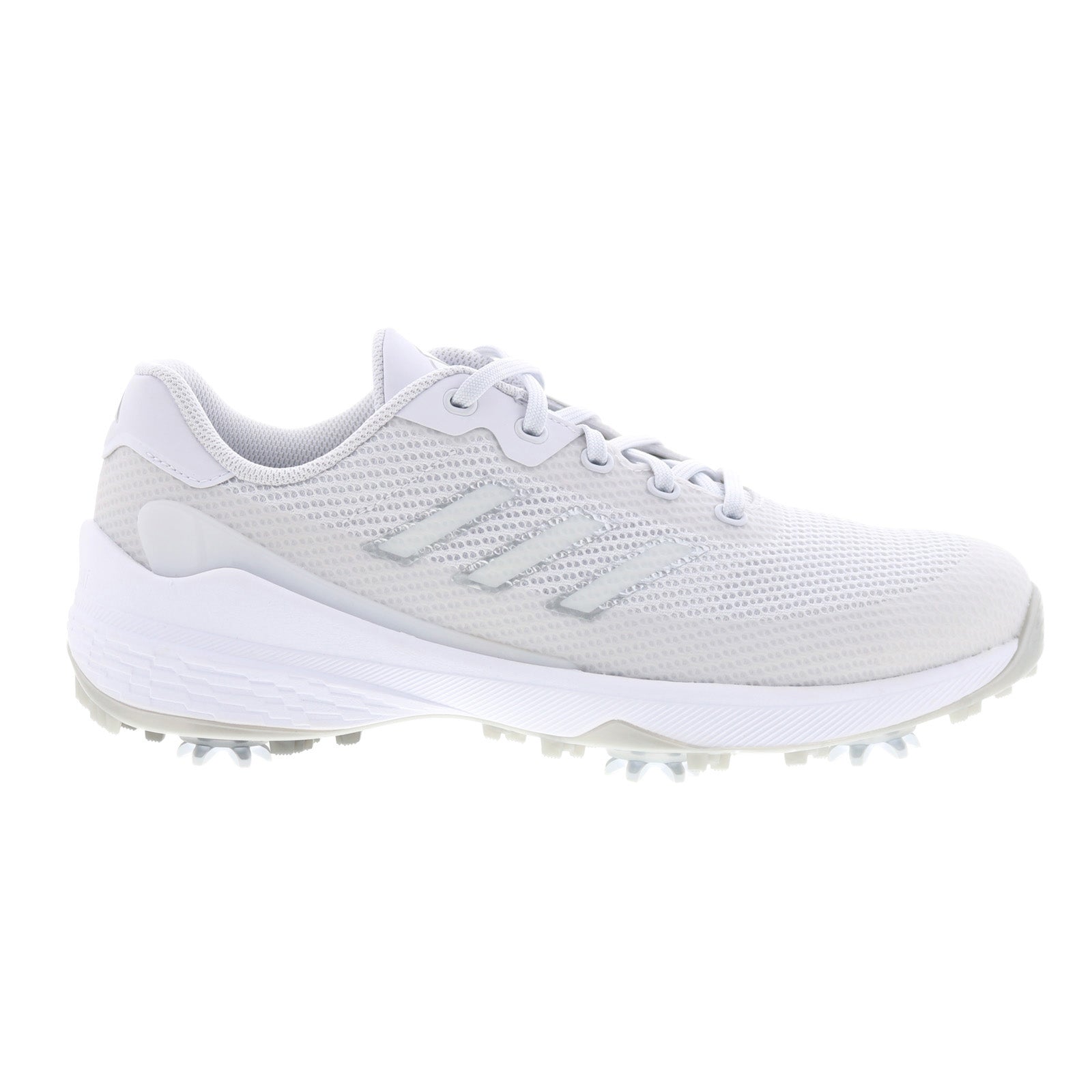 ie4781_zg23_vent_dash_grey_footwear_white_reshoot_01 Adidas ZG23 Vent IE4781 Mens Gray Mesh Lace Up Athletic Golf Shoes - Image 1