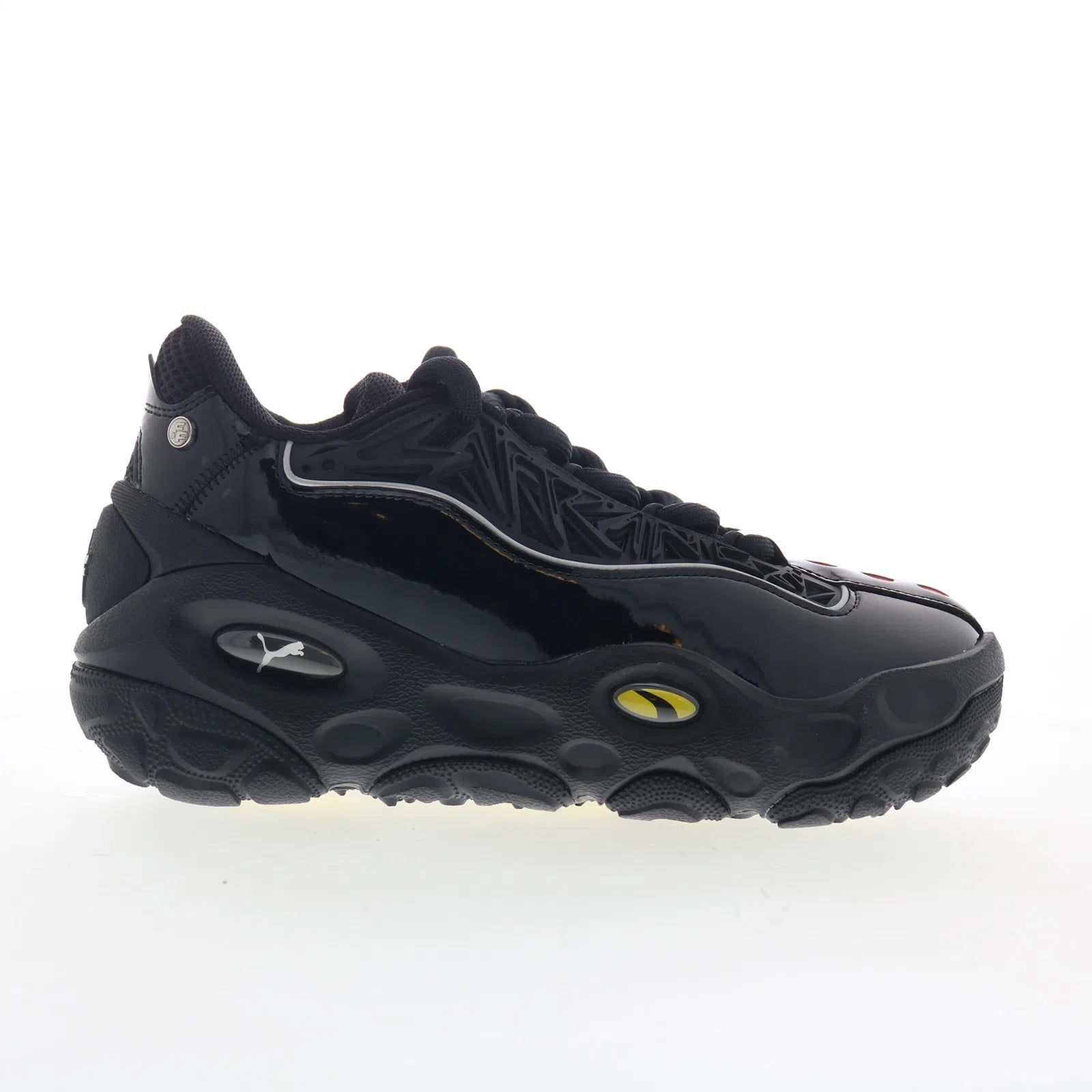 la_france_rnr_fast_furious_la_31403301_puma_black_bright_mango_yellow_01 Puma Lamelo Ball LaFrance RNR Fast & Furious LA Mens Black Sneakers Shoes - Image 1