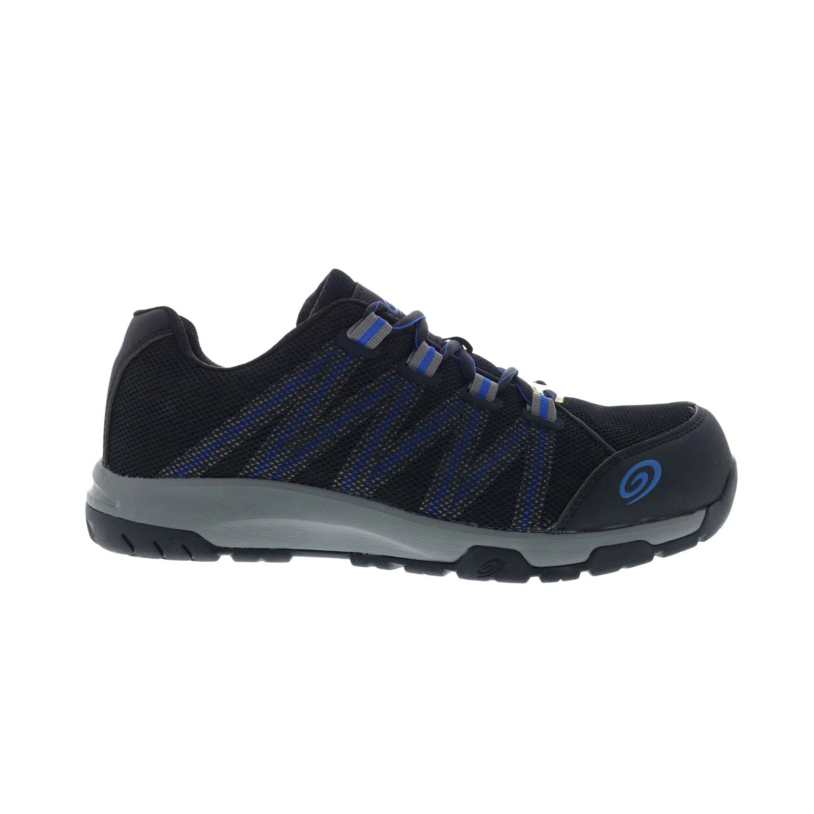 n1345_reshoot_01 Nautilus Accelerator Oxford Carbon Toe ESD Mens Black Athletic Work Shoes - Image 1