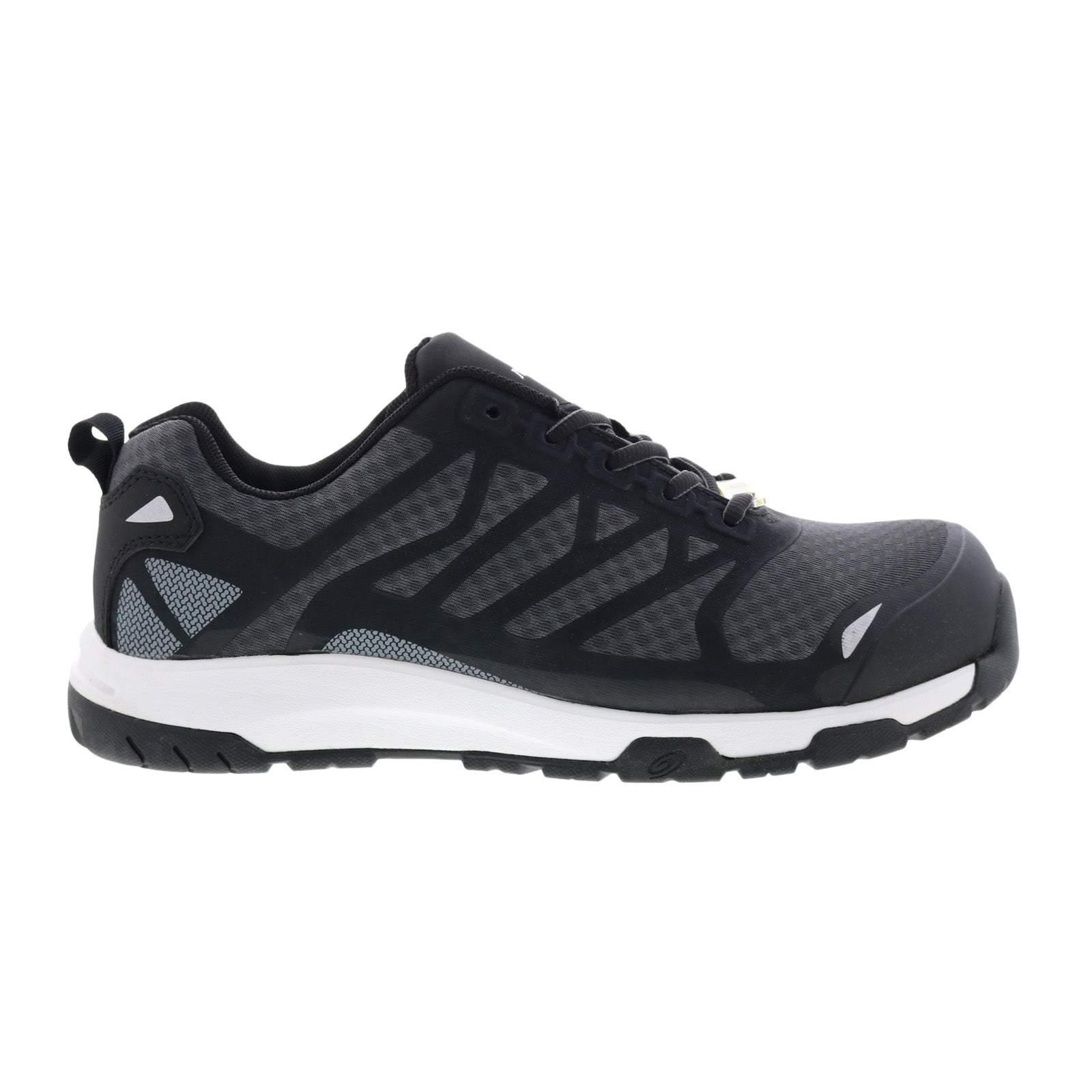 n2427_velocity_black_grey_reshoot_01_7c022a00-814c-4202-bc17-e16cd3955dbd Nautilus Velocity Carbon Toe SD10 Mens Black Athletic Work & Safety Shoes - Image 1