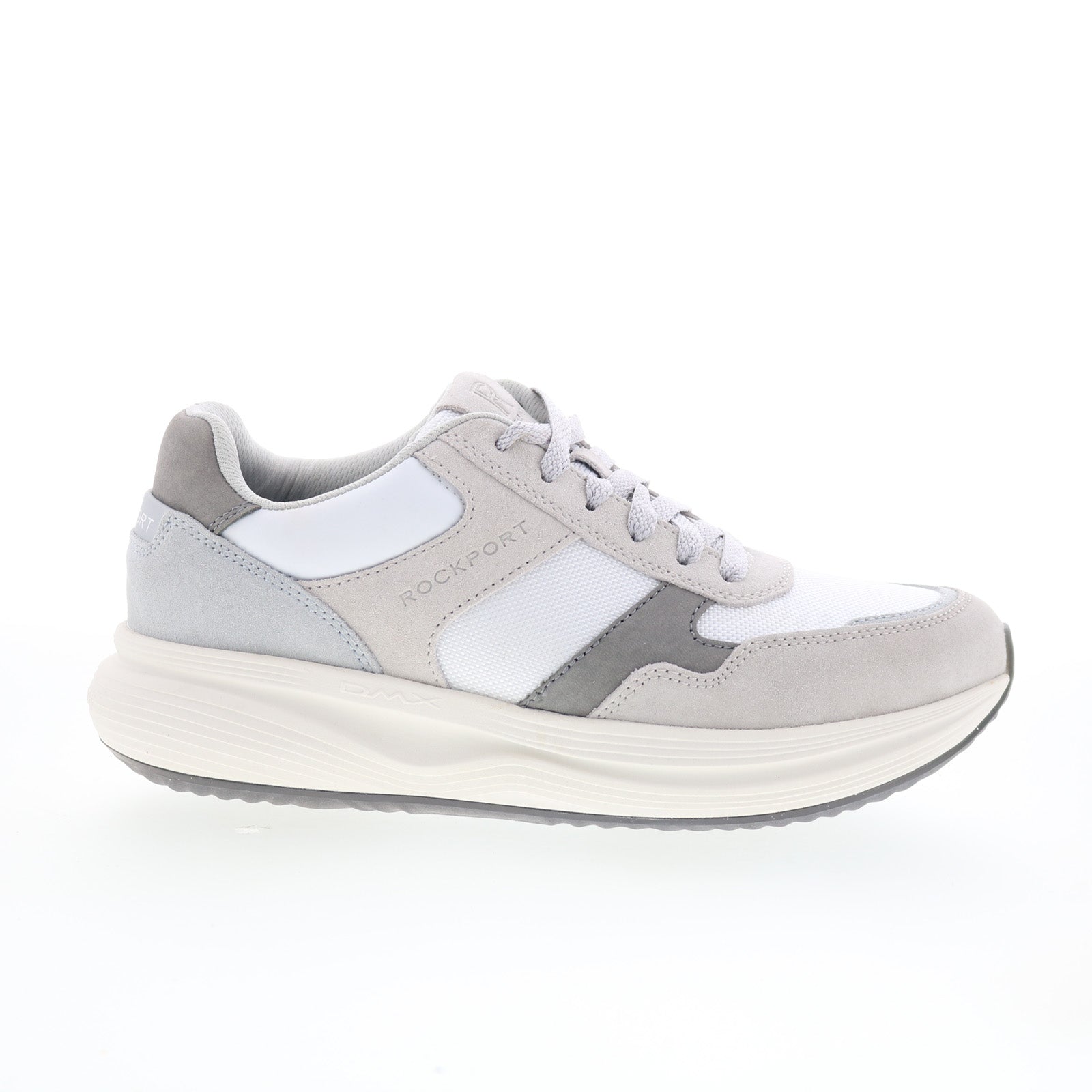 rmdmxcorvin_light_gray_01_2ce71952-2f46-47d4-b4c8-d172adfe3ce0 Rockport DMX Corvin RMDMXCORVIN Mens Gray Wide Lifestyle Sneakers Shoes - Image 1