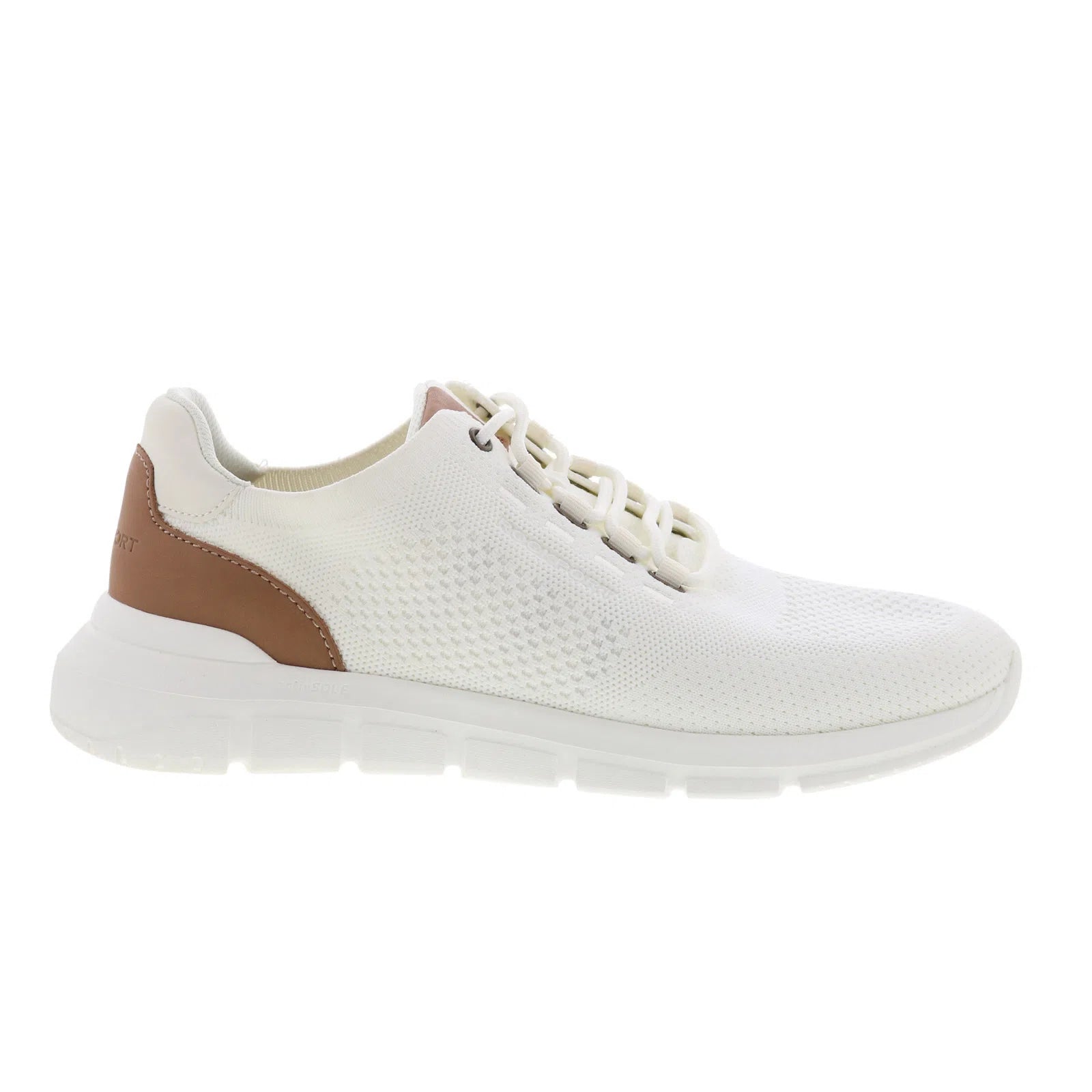 rmjaimson_white_reshoot_01_64d6121d-8363-4f69-b0d0-16eaf9e96a7b Rockport Jaimson RMJAIMSON Mens White Canvas Lifestyle Sneakers Shoes - Image 1