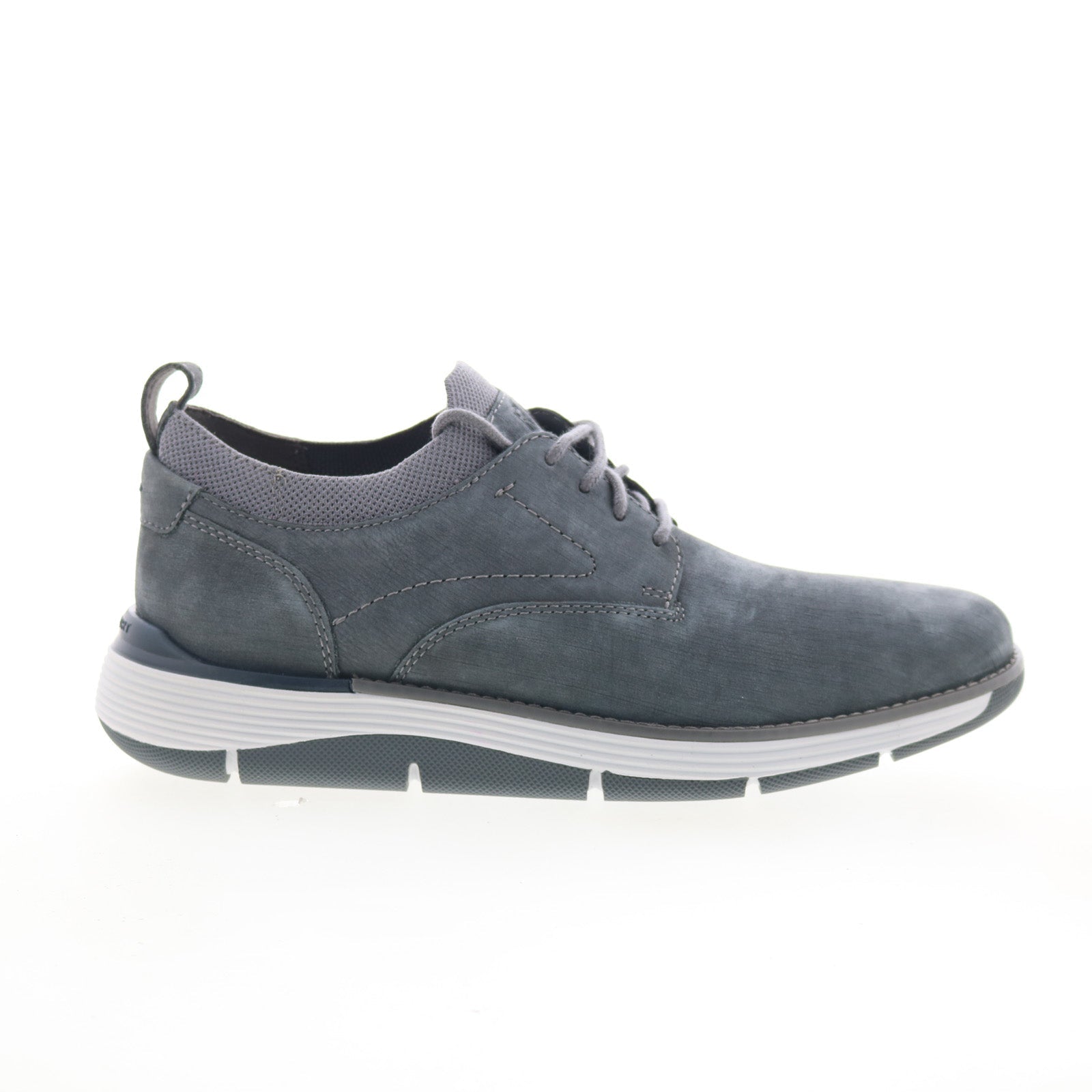 rmlukah2_medium_gray_01_3b022f5a-bb23-46af-aef9-86769c73c178 Rockport RM Lukah 2 LUKAH Mens Gray Wide Suede Lifestyle Sneakers Shoes - Image 1