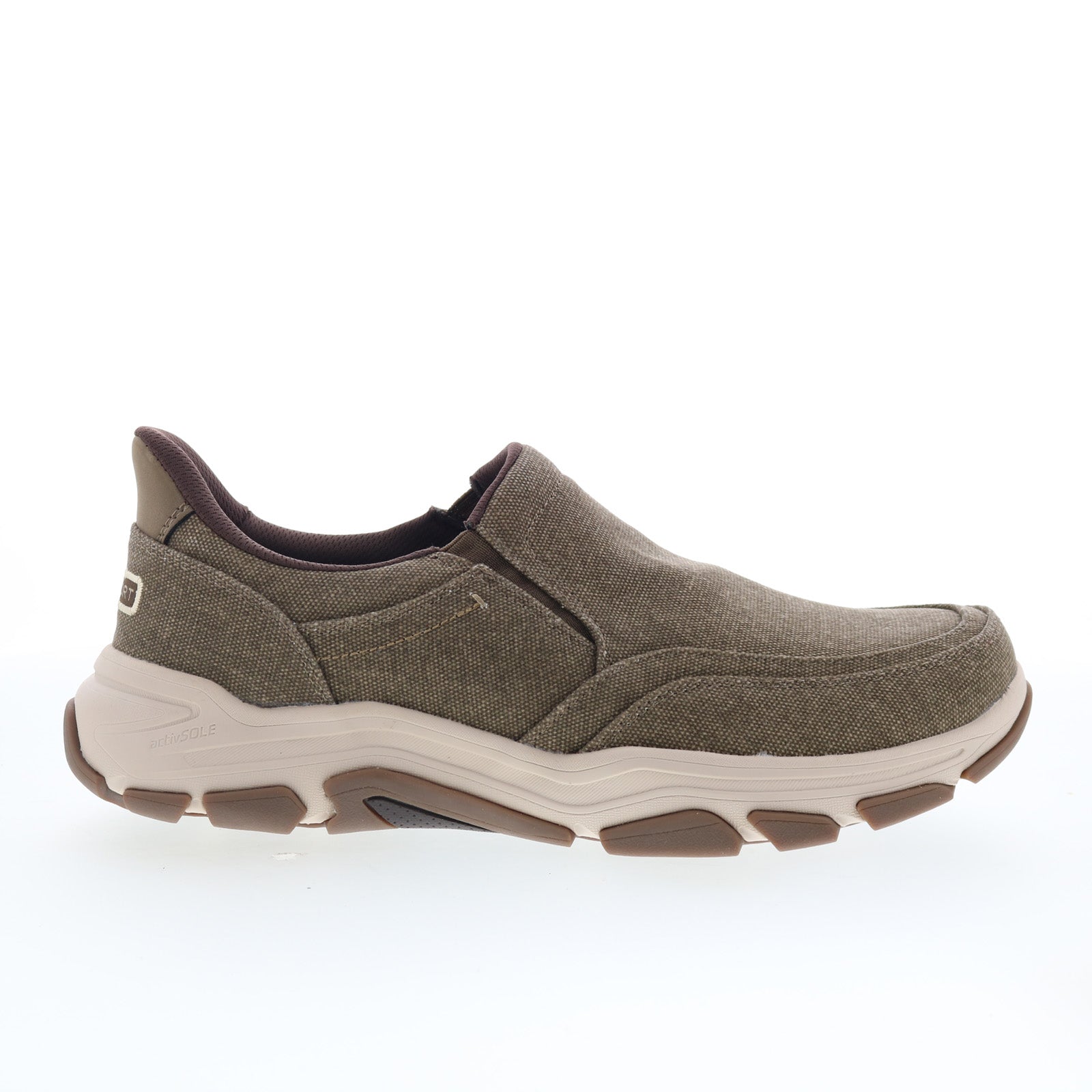 rmreece2_light_brown_01_73a78b57-c278-43ff-9f5d-735a511b36e3 Rockport Reece 2 RMREECE2 Mens Brown Leather Lifestyle Sneakers Shoes - Image 1