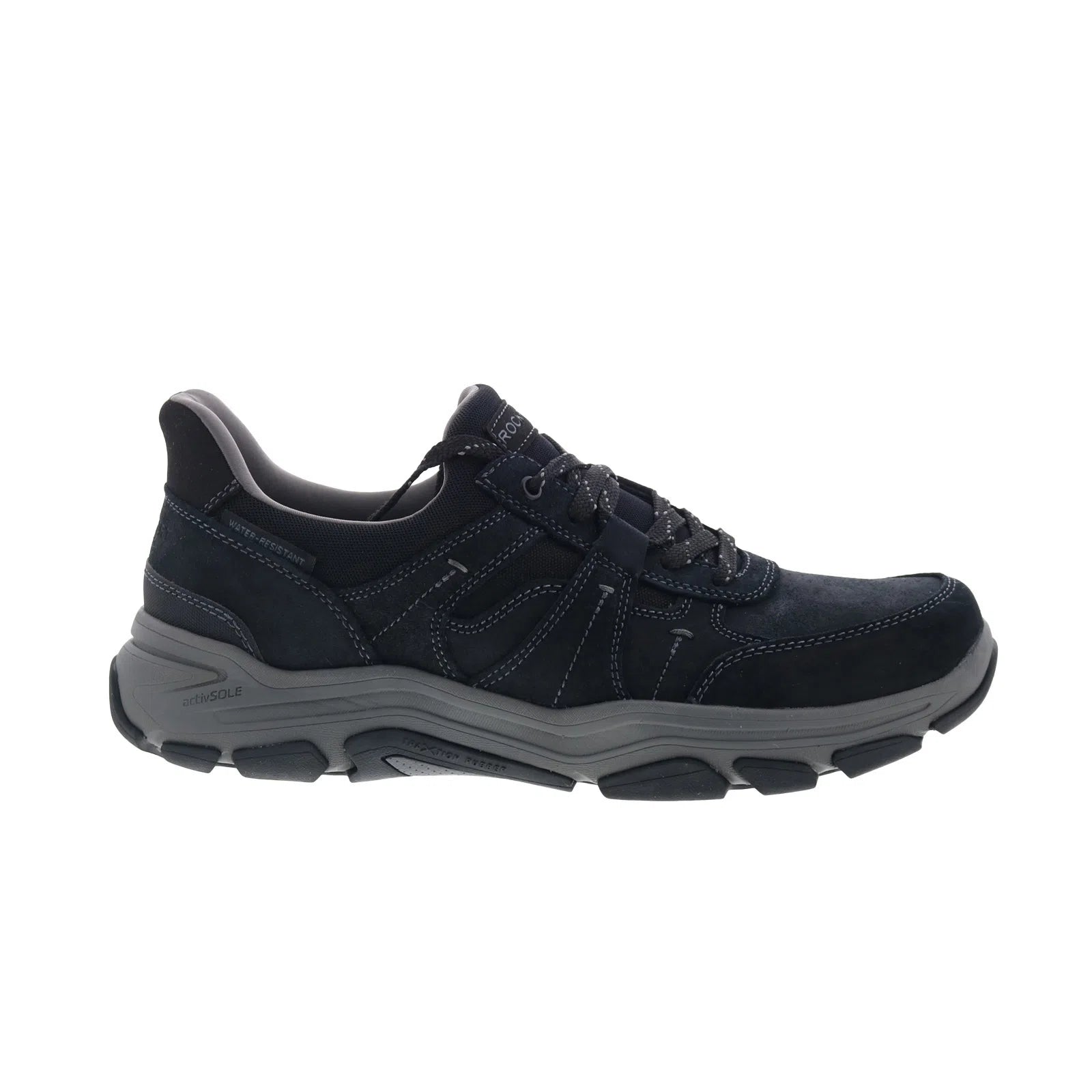 rmrhett_black_reshoot_01_fa65760b-1f3b-43ff-8838-25e2163018e3 Rockport Rhett RMRHETT Mens Black Extra Wide Lifestyle Sneakers Shoes - Image 1