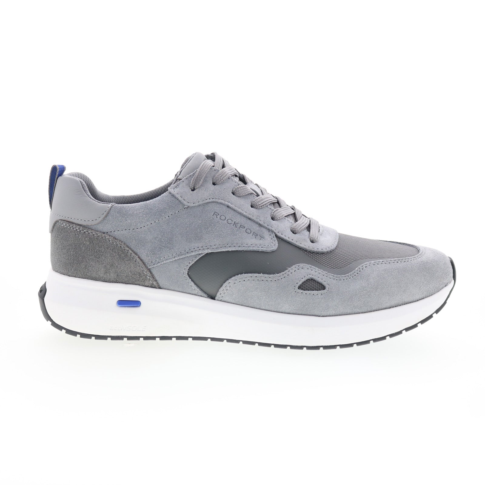 rmtmtilman_medium_gray_01_62b60139-c455-431c-8414-d963645089d2 Rockport Total Motion Tilman Mens Gray Wide Lifestyle Sneakers Shoes - Image 1