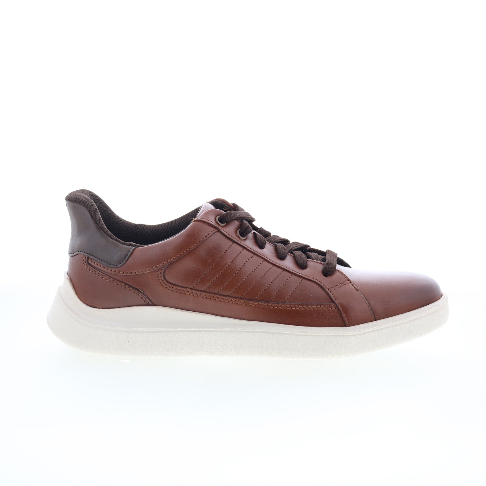 rmtrenner_medium_natural_01_9db5ccd5-6847-44d9-b58d-2989c9c428a9 Rockport Trenner RMTRENNER Mens Brown Leather Lifestyle Sneakers Shoes - Image 1