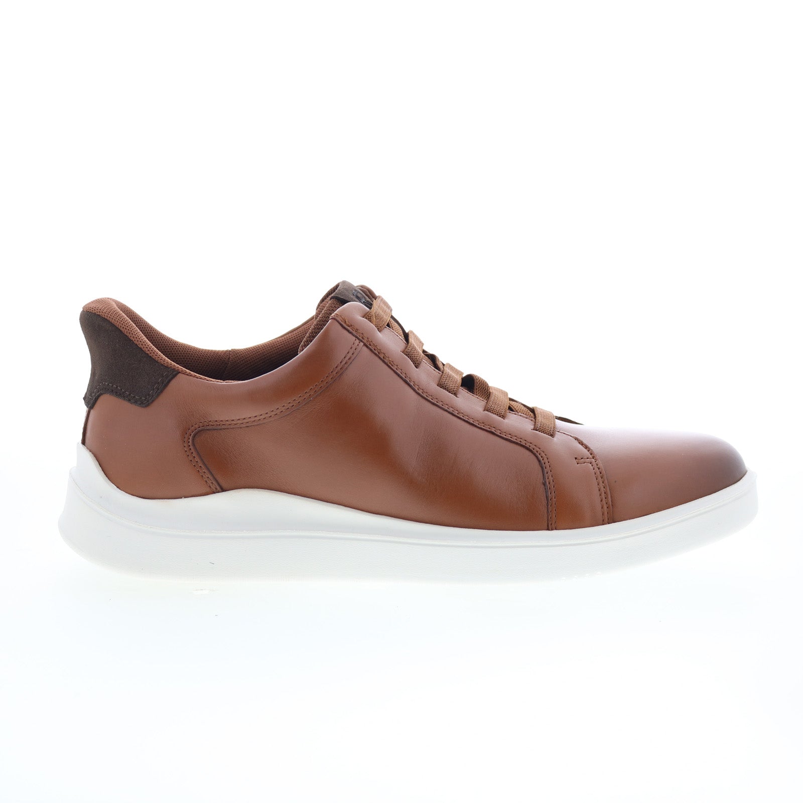 rmtynnar_dark_natural_01_0c1ed2a7-78fc-4fd4-a967-20d449c6fc5f Rockport Tynnar Step Activated Casual Mens Brown Lifestyle Sneakers Shoes - Image 1