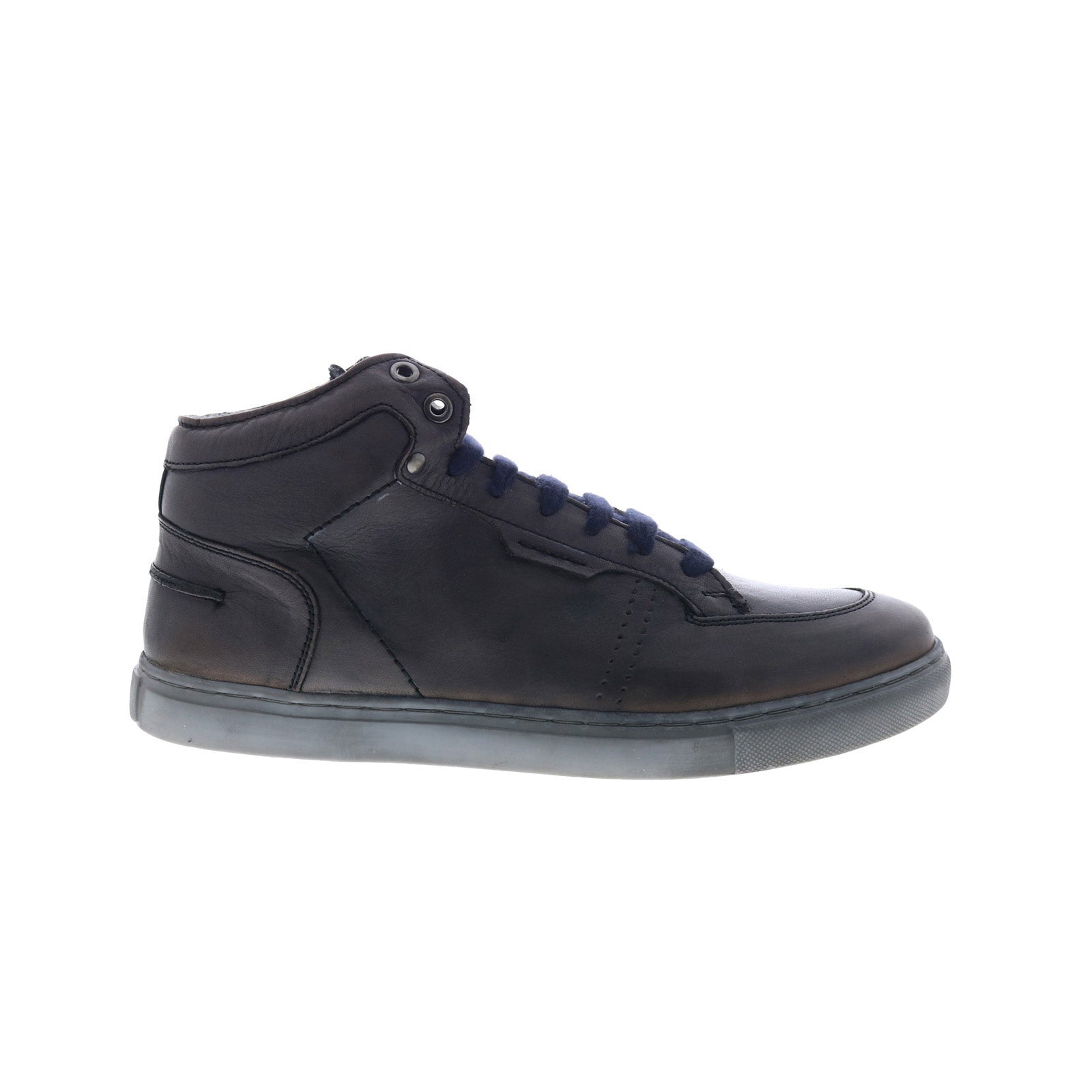 t93502_grey-img4_reshoot_01 Testosterone Kap Tin T93502 Mens Gray Leather Lifestyle Sneakers Shoes - Image 1